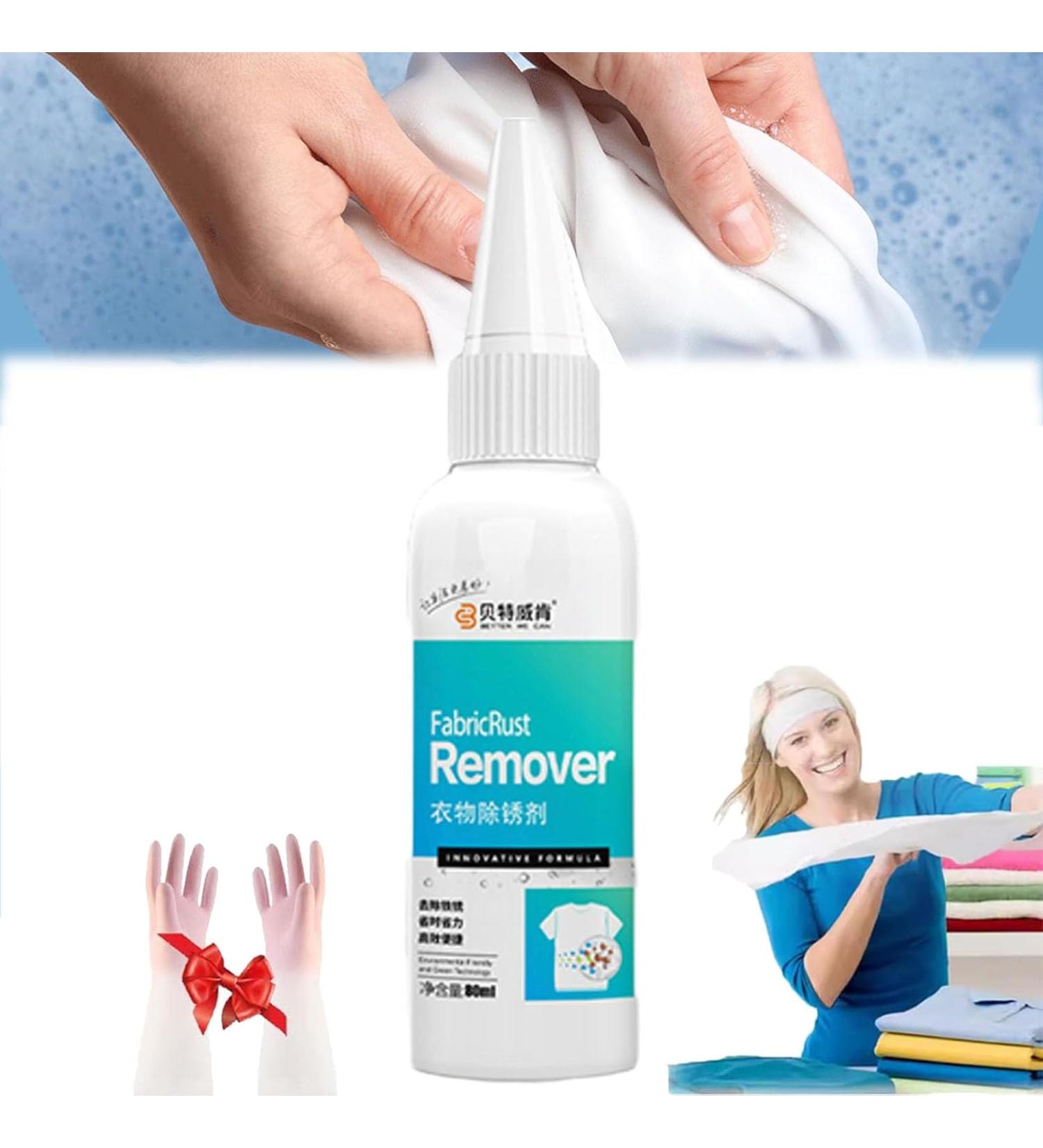Fabric Rust Remover Fabric Rust Stain Remover for Clothes Strong Clothes Rust Remover Rust Copper Rust Water Rust Tea Rust (1PCS) - Buy Online on GoSupps.com