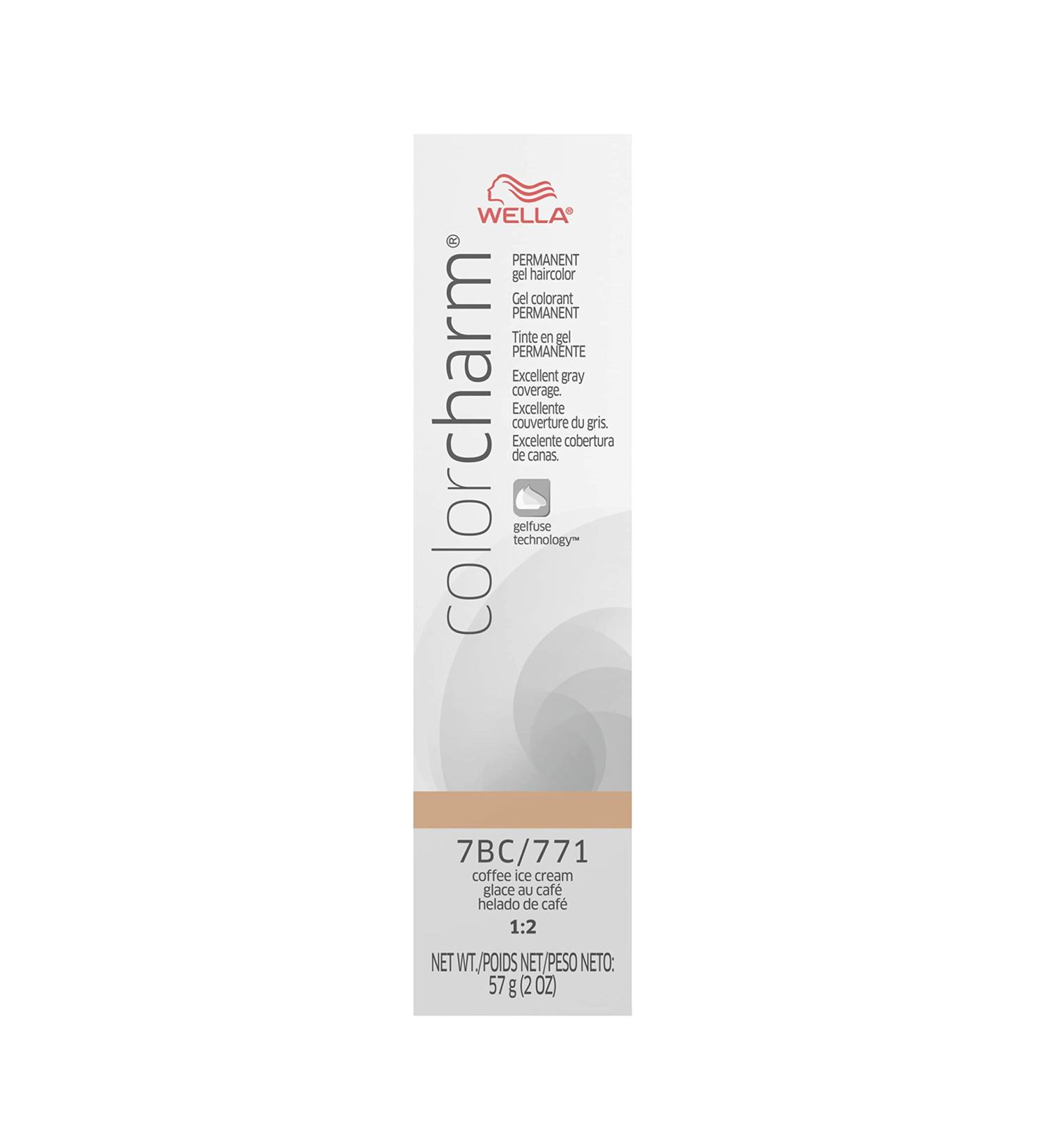Buy COLORCHARM Permanent Gel Hair Color 7bc Coffee Ice Cream | Best Gray Coverage | International Shipping Available - Buy Online on GoSupps.com