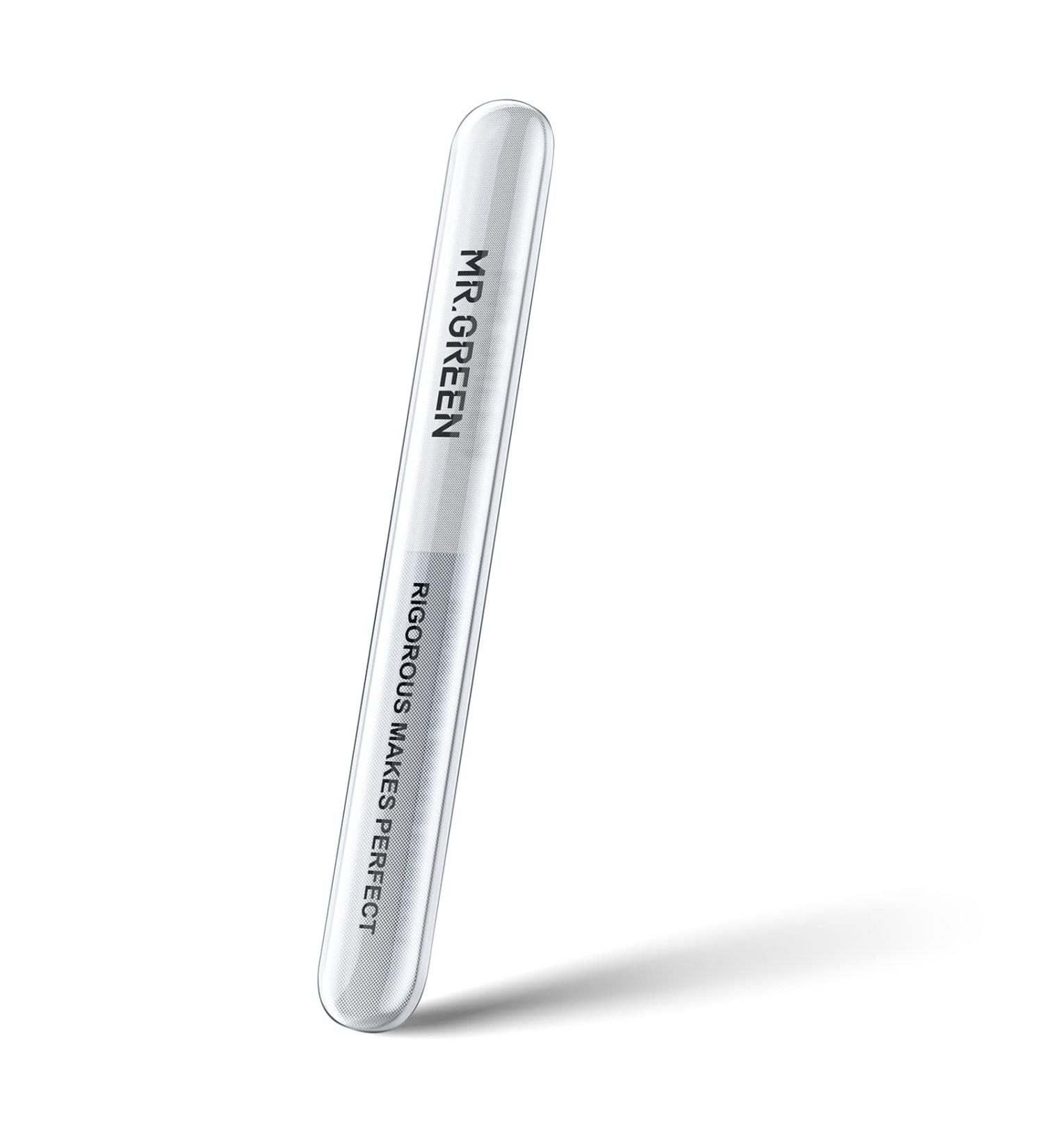 Glass Nail File Upgraded Glass Nano Nail File Bilateral Glass Nail File Glass Nail File for Natural Nails Washable Nail File - Buy Online on GoSupps.com