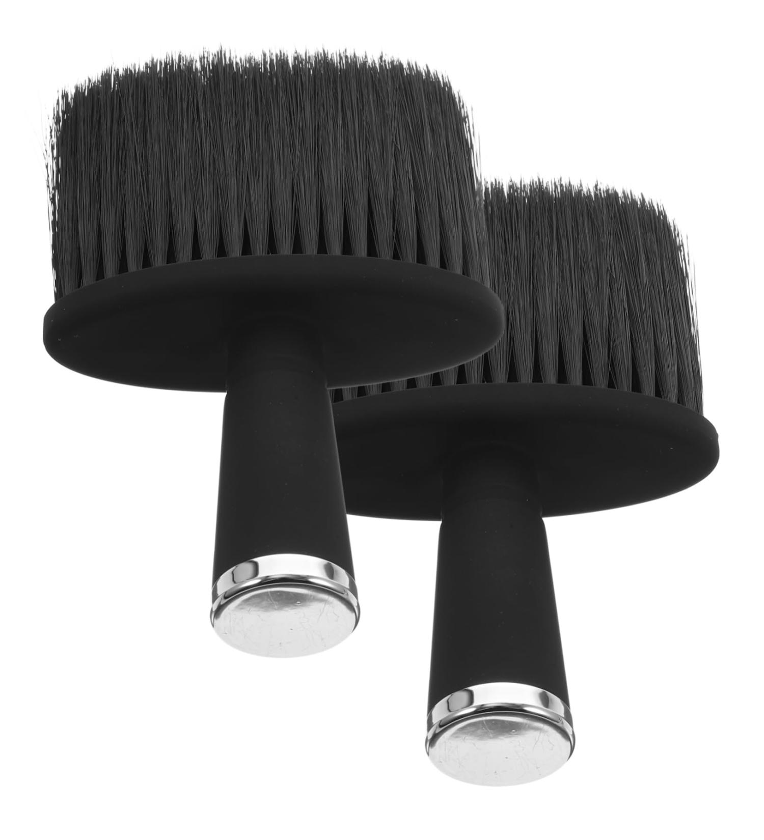 FRCOLOR 2 Piece Hair Cutting Set Hairdressing Hair Brush Cleaner Hair Cutting Brush for Men Hair Brush Duster Hairdressing Duster Face Tool Barber Cleaning Brush Sharpening Man - Buy Online on GoSupps.com