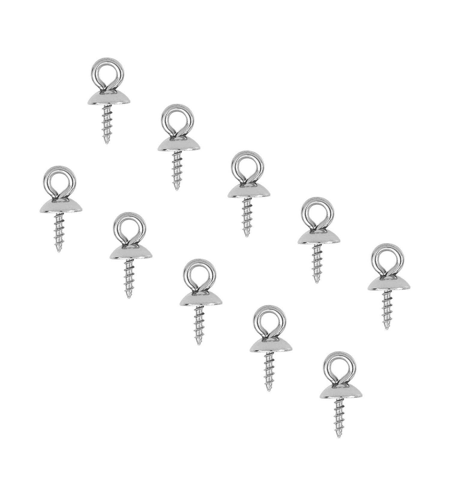 UNICRAFTALE 100pcs Stainless Steel Screw Eye Pin for Jewelry Making - Buy Online on GoSupps.com
