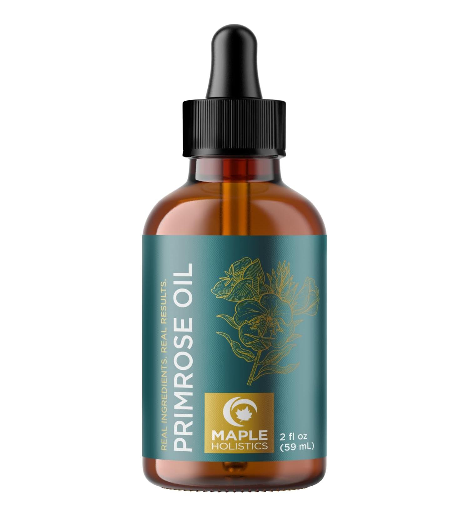 Pure Evening Primrose Oil for Skin - Cold Pressed Natural Face Moisturizer and Nourishing Hair Oil - Use in DIY Skin Care for Dry Flaky Skin Hydration and as a Carrier Oil for Essential Oils Mixing - Buy Online on GoSupps.com