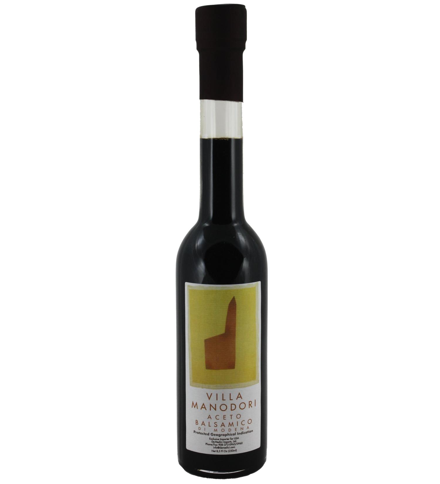 Villa Manodori Balsamic Vinegar - 2 Bottles (8.5 Fl Oz) - Buy Online on GoSupps.com