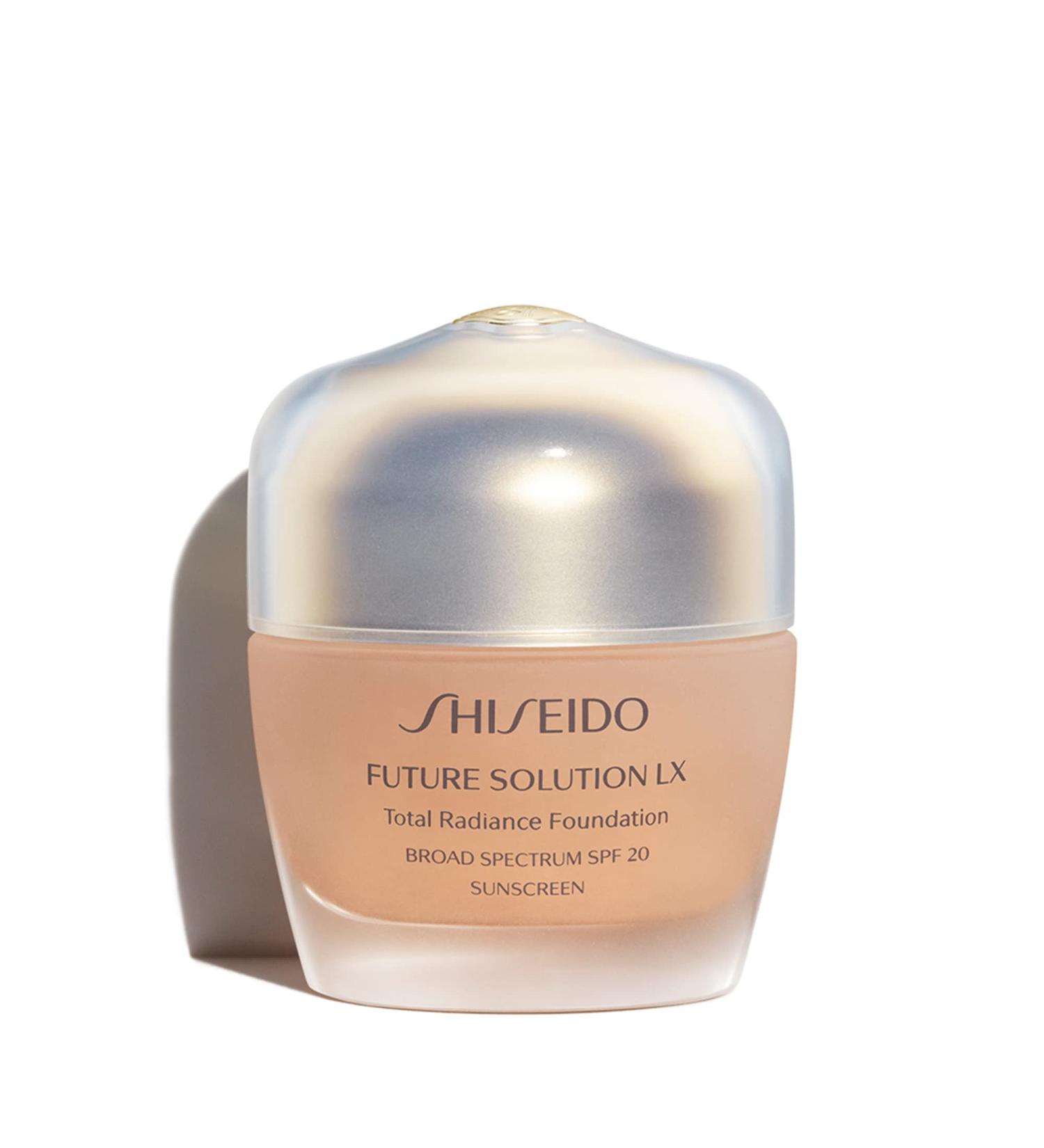 Shiseido Future Solution LX Total Radiance Foundation SPF 20 - Reduces Pores, Lines & Dark Spots - Non-Comedogenic Formula - Buy Online on GoSupps.com