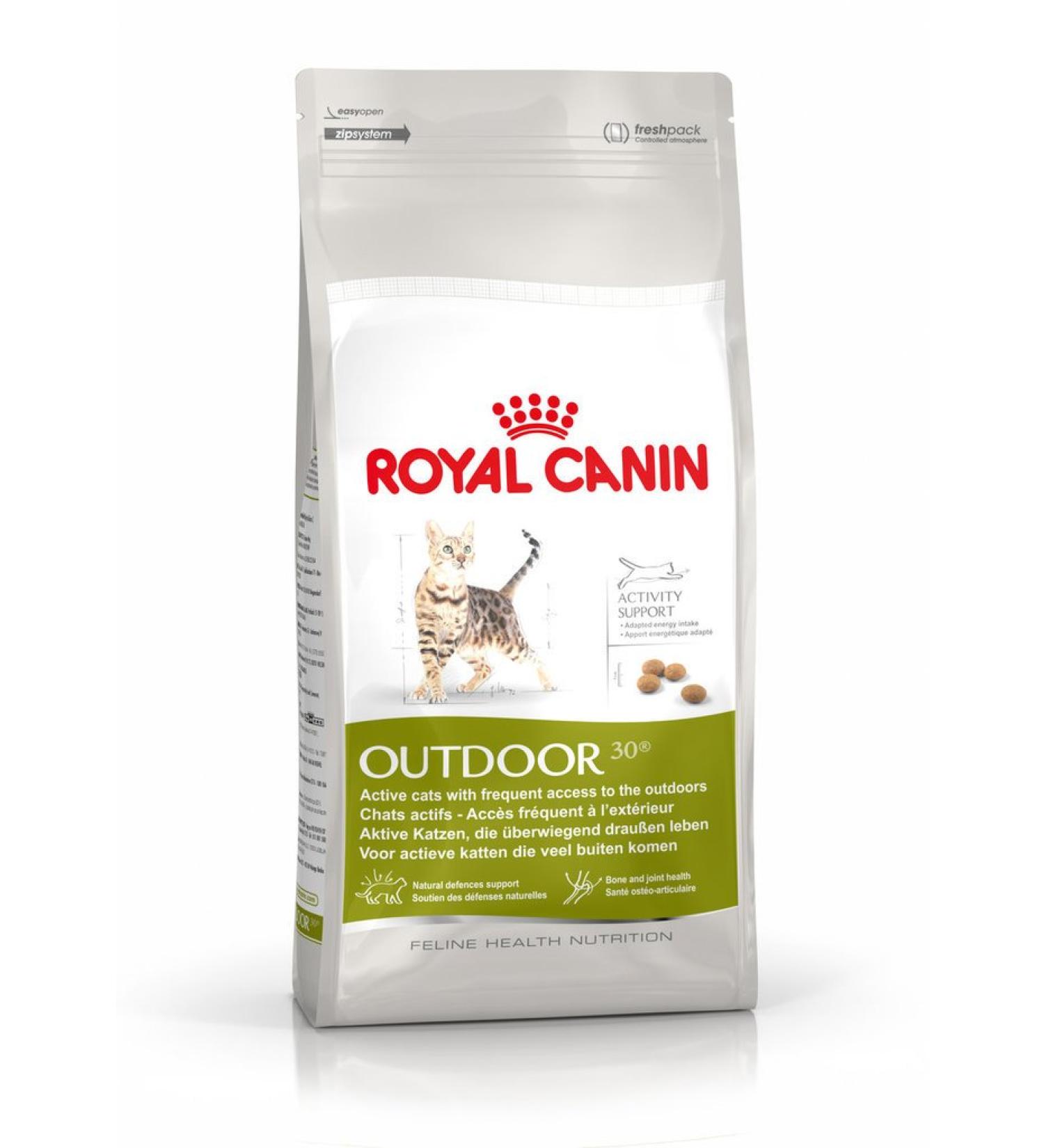 Royal Canin Cat Food Outdoor 30 Dry Mix 10 kg - Buy Online on GoSupps.com