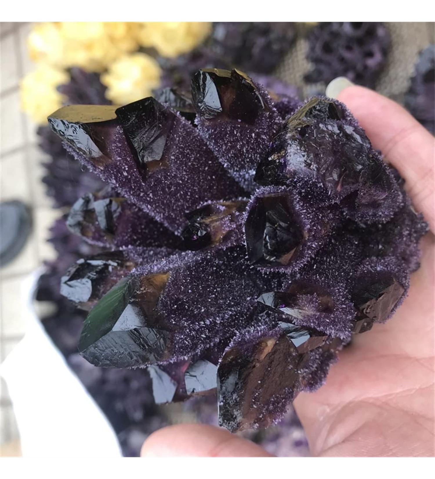 Balance 1pc Natural Crystals Clear Quartz Cluster Freeform Reiki Stones Room Home Office Aquarium Decoration Accessories Gemstone Home Decoration Home Goods (Size : 800-900g) - Buy Online on GoSupps.com