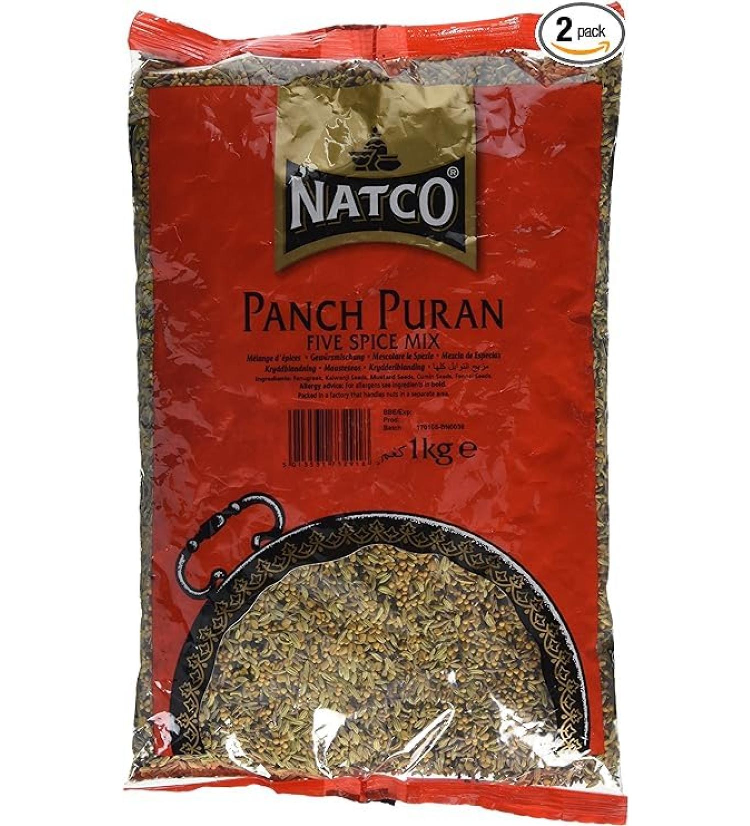 Natco Panch Puran 1 kg Pack van 2