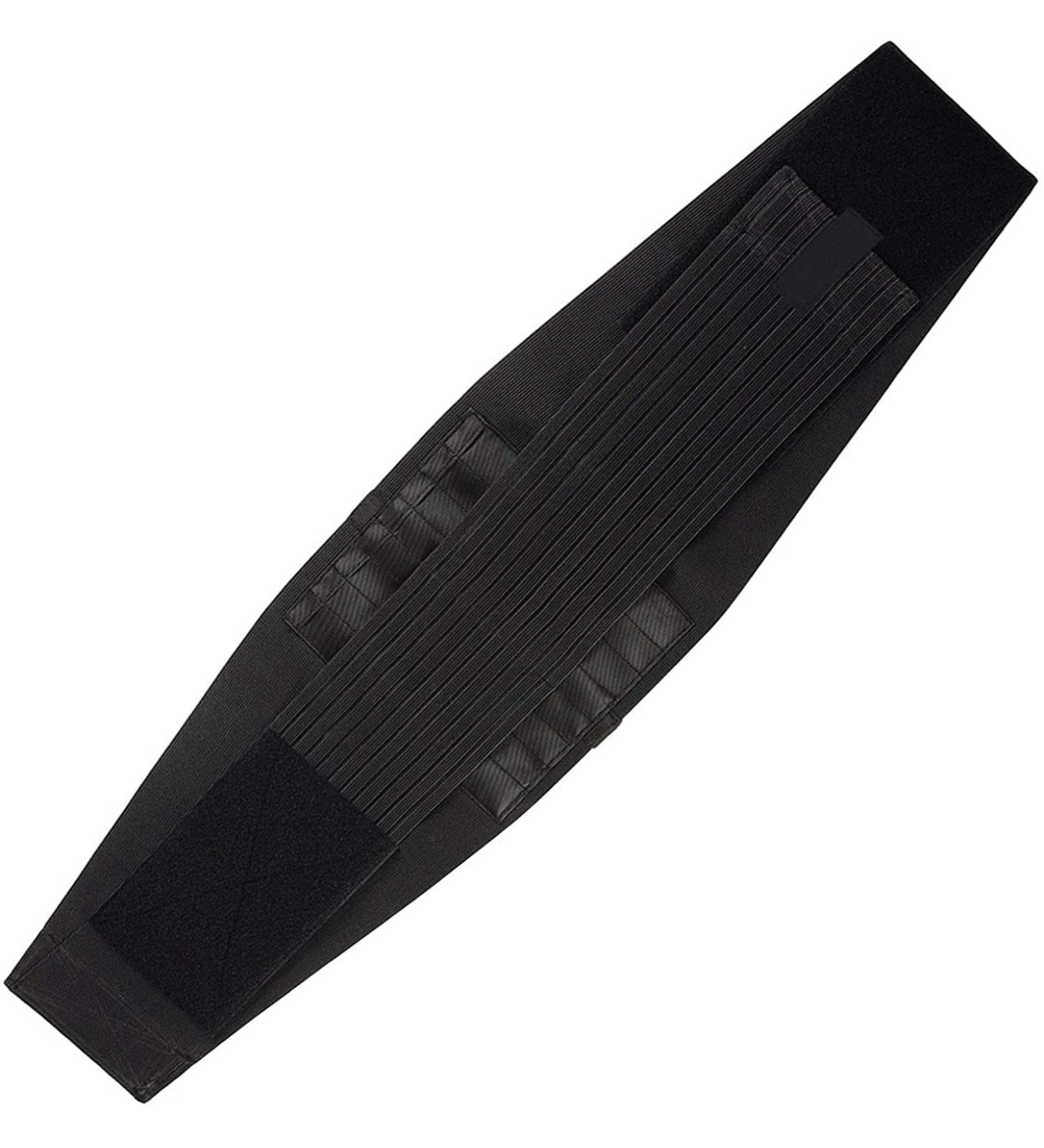 Buy Back Support Belt for Lower Back Pain Relief - Lumbar Support for Men & Women | Ideal for Work Lifting & Gym - Black L - Buy Online on GoSupps.com