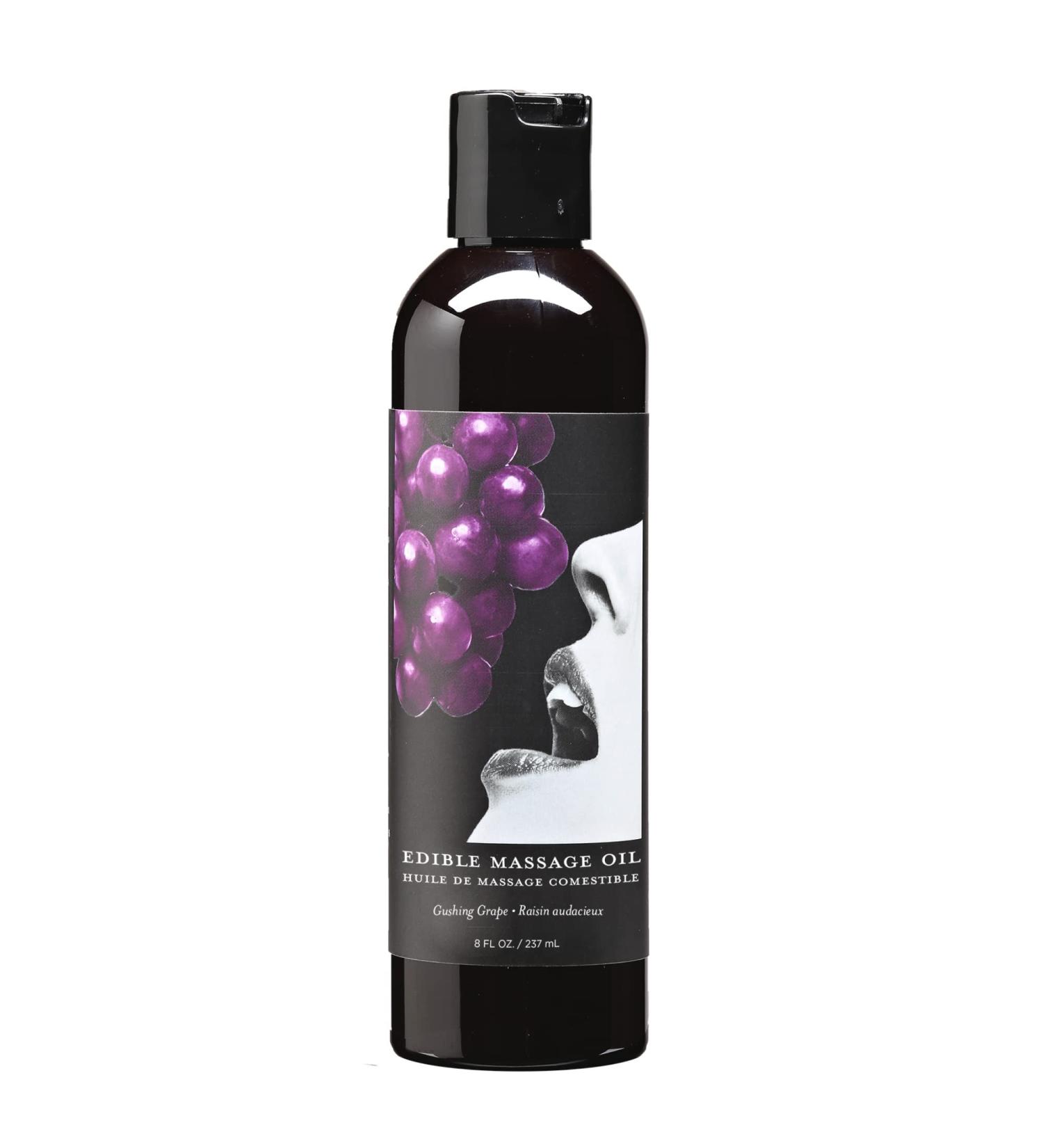 Buy Earthly Body Kissable Massage Oil - Druif 260g | Intimate & Aromatherapy Oil | Fast International Shipping - Buy Online on GoSupps.com
