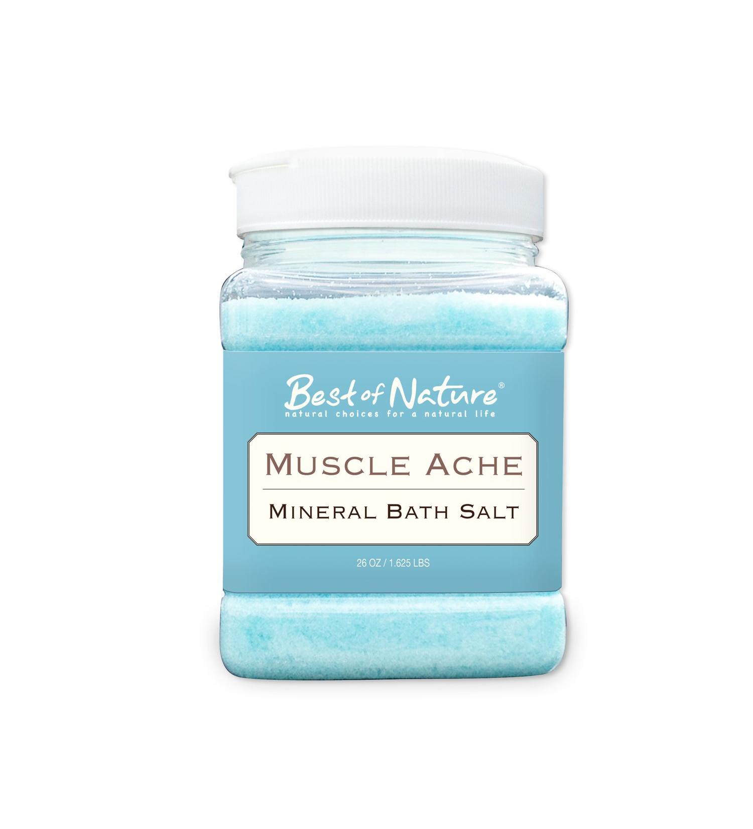 Melt Away Muscle Aches with 100% Pure & Natural Mineral Bath Salt - Buy Online on GoSupps.com