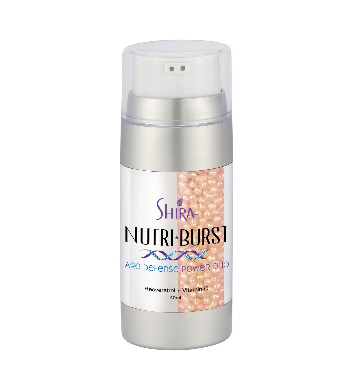 Nutriburst Age Defense Power Peptides And Vitamin E Serum For Anti Aging And Skin Firming Glycerin For Skin Brightening Lactic Acid Serum For Skin And Fungal Acne Scar Remover And Skin Toner(40ml) - Buy Online on GoSupps.com