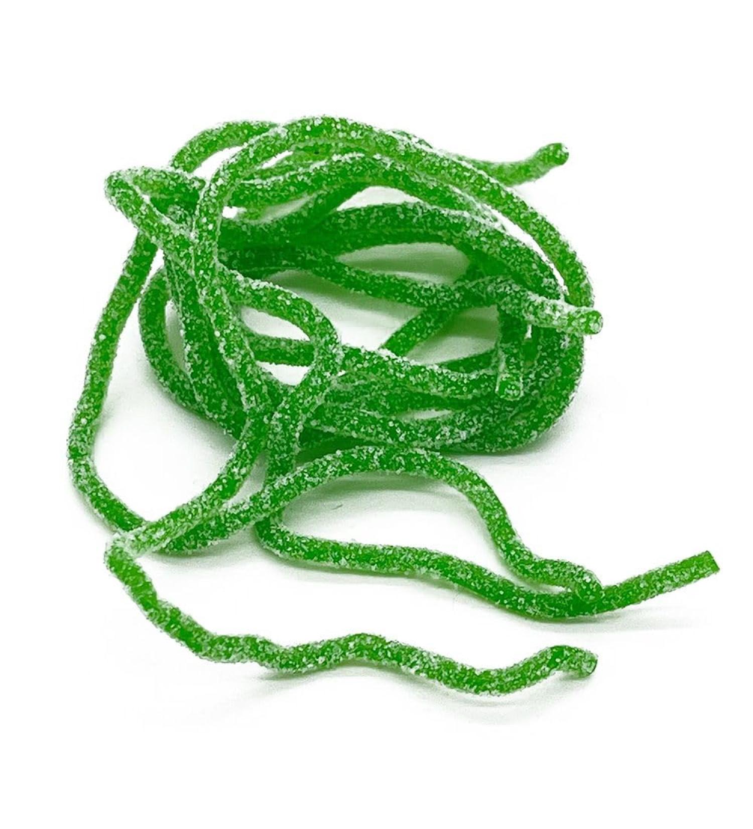 Spaghetti Sour Apple - 500g Gummy Sweets