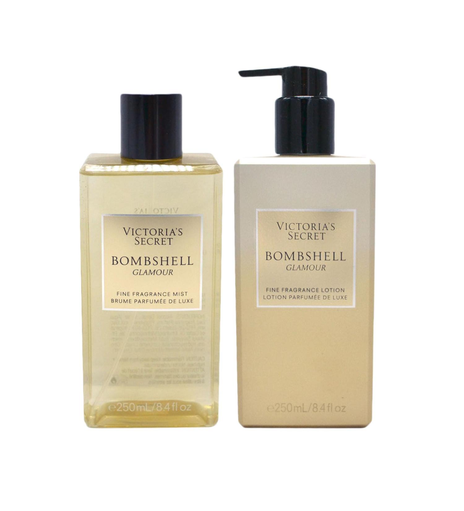 Victoria's Secret Bombshell Glamour Fine Fragrance Mist & Lotion Set 8.4 Fl Oz (Pack of 2) - Buy Online on GoSupps.com