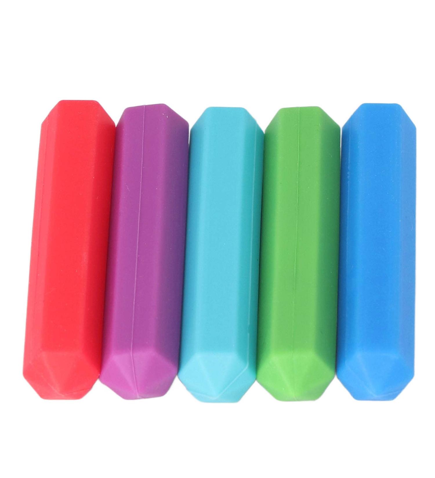 Buy 5pcs Baby Teething Ring | Safe & Healthy Silicone Teething Toys for Infants - Best Baby Care Solutions - Buy Online on GoSupps.com