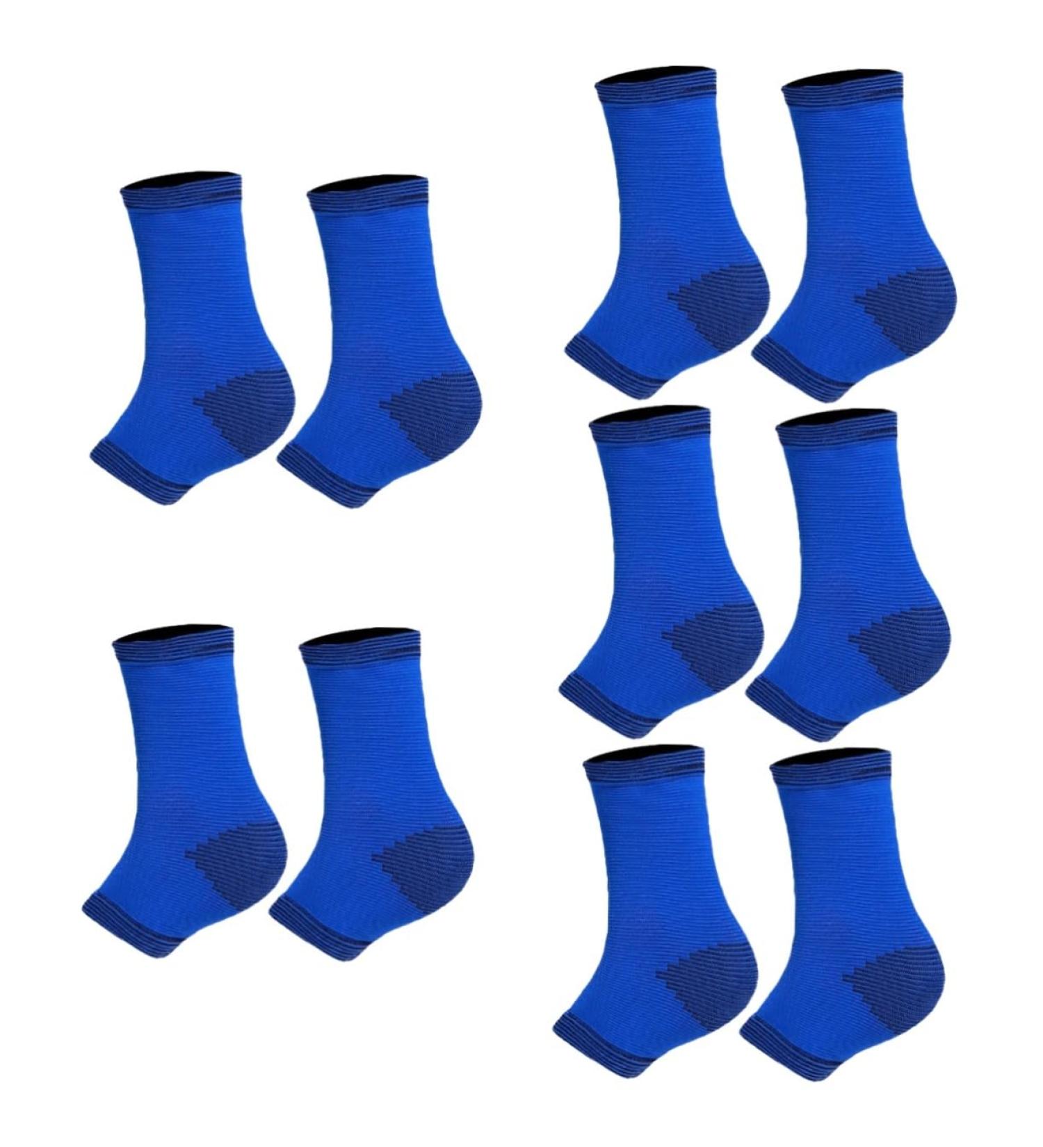 VANZACK Ankle Protector - 5 Pairs Professional Ankle Braces & Support Wraps for Kids and Adults - Ultimate Sports Ankle Socks & Guards - Buy Online on GoSupps.com