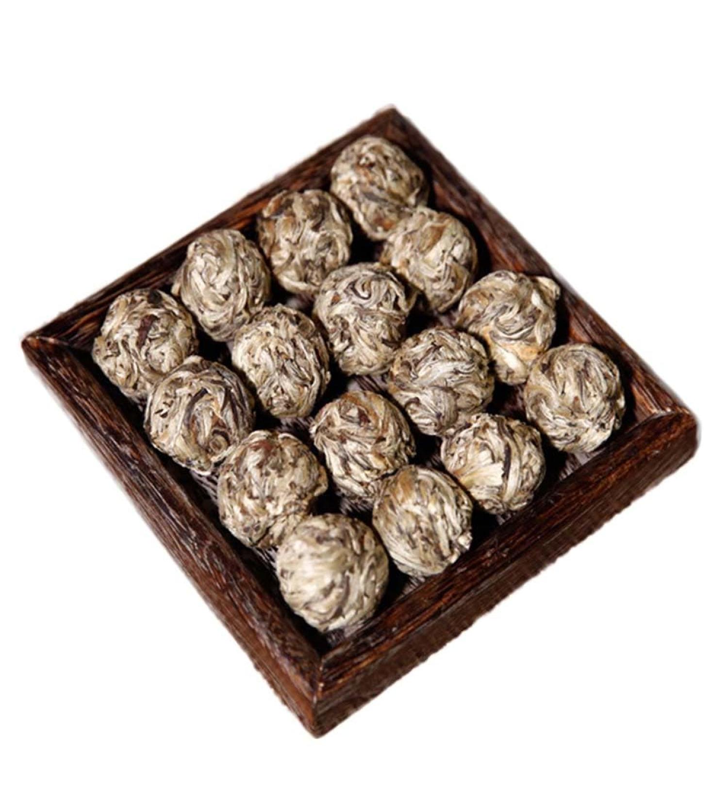 Mini perle de dragon au th Pu-erh cru d'Argent BlancTh Yunnan Alimentation verte (8g) - Buy Online on GoSupps.com
