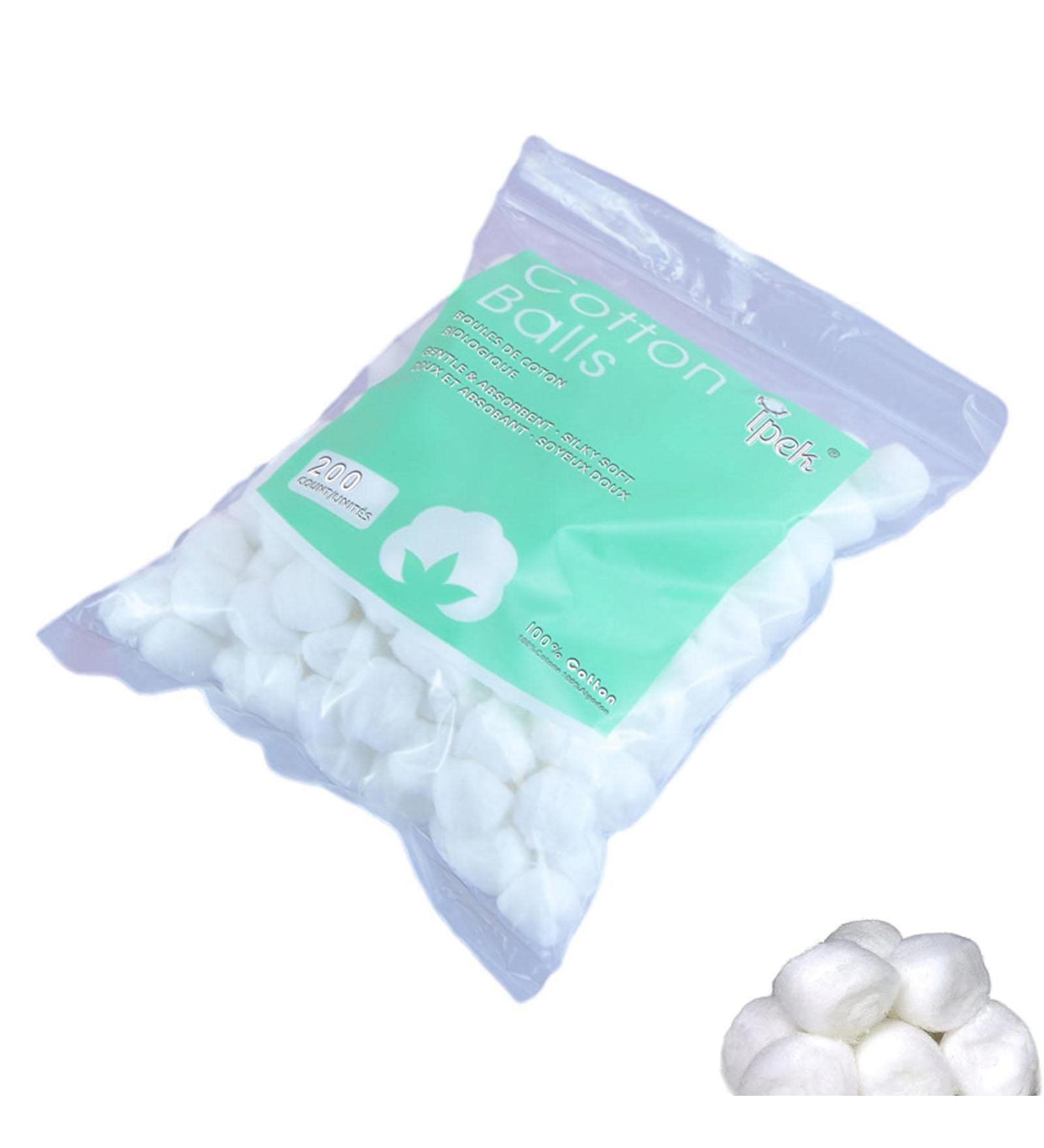 Cotton Balls | Reusable Makeup Remover Cotton - Multipurpose Makeup Remover Absorbent for Makeup Remover Skin Cleaner Makeup Cleaning Household Needs Nicything 2. About 200 Grains (About 0.5 Grams) - Buy Online on GoSupps.com