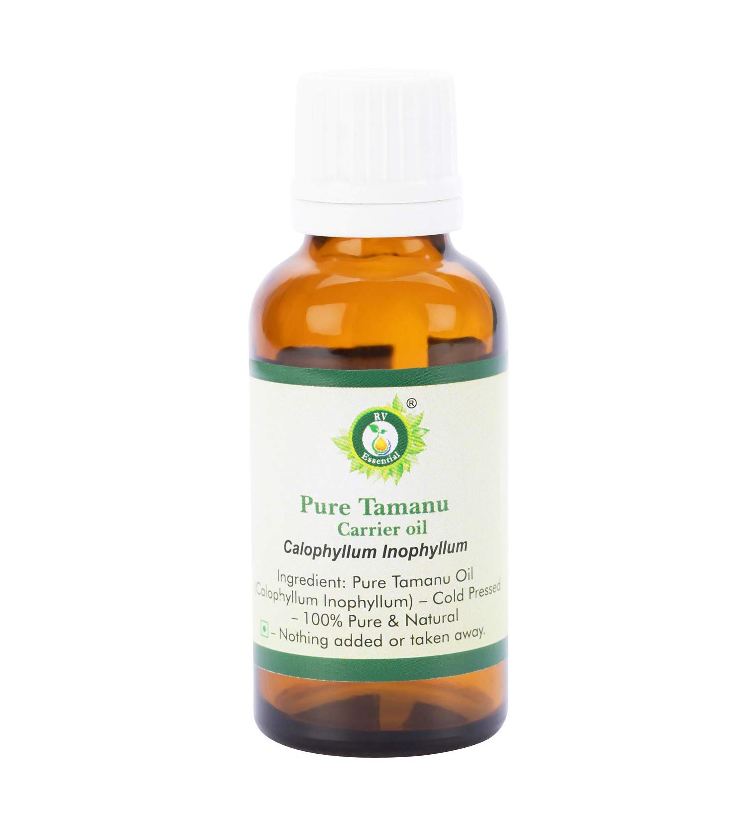 R V Essentially Zereerer Tamanu Drer Oil 30ml 101oz Calophyllum Inophyllum 100 cleansed and naturally cold printed Pure Tamanu Carrier Oil