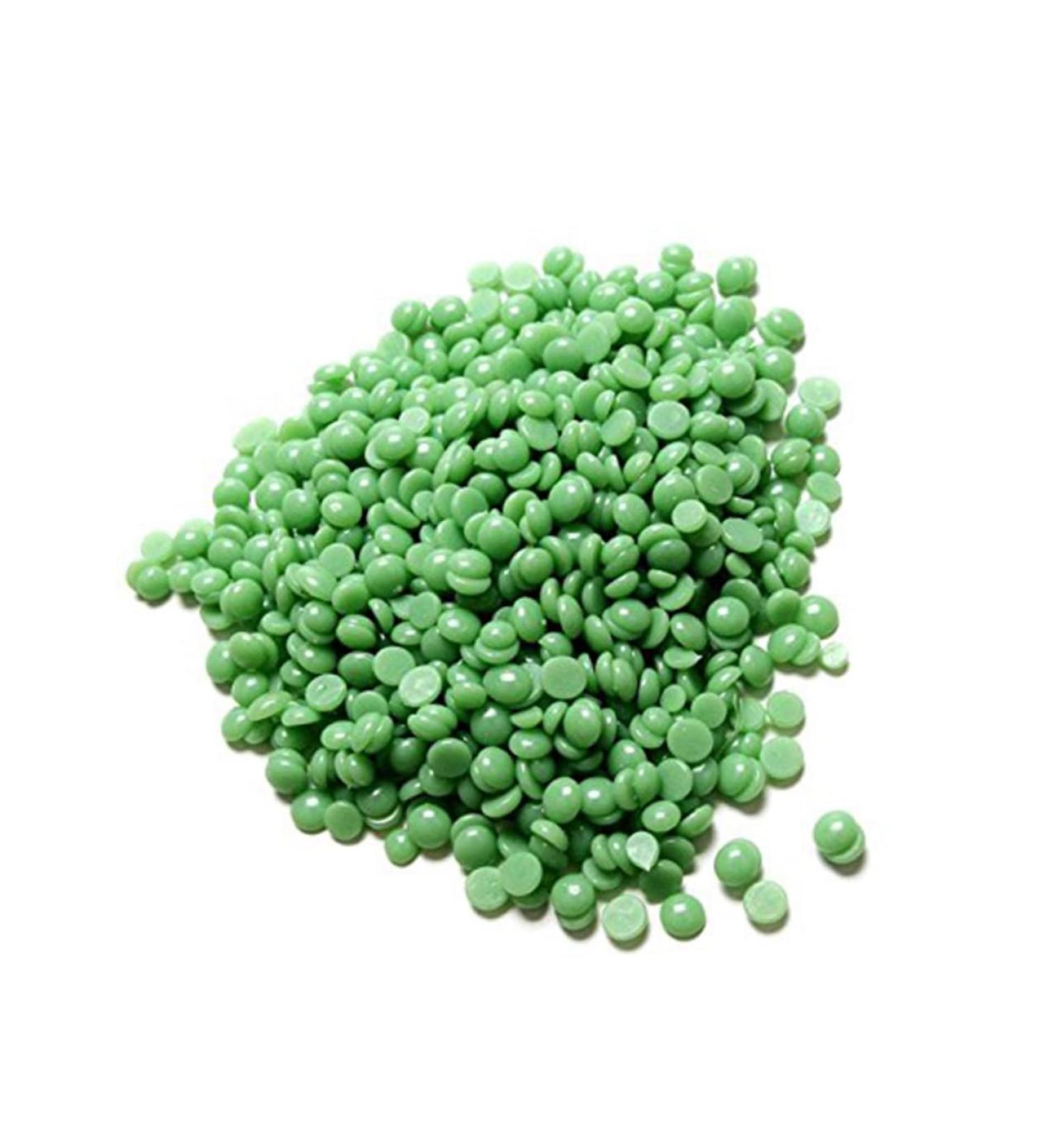 Beavorty Pearl Hard Wax Beans - Medium Green Depilatory Wax for Smooth Hair Removal - Buy Online on GoSupps.com