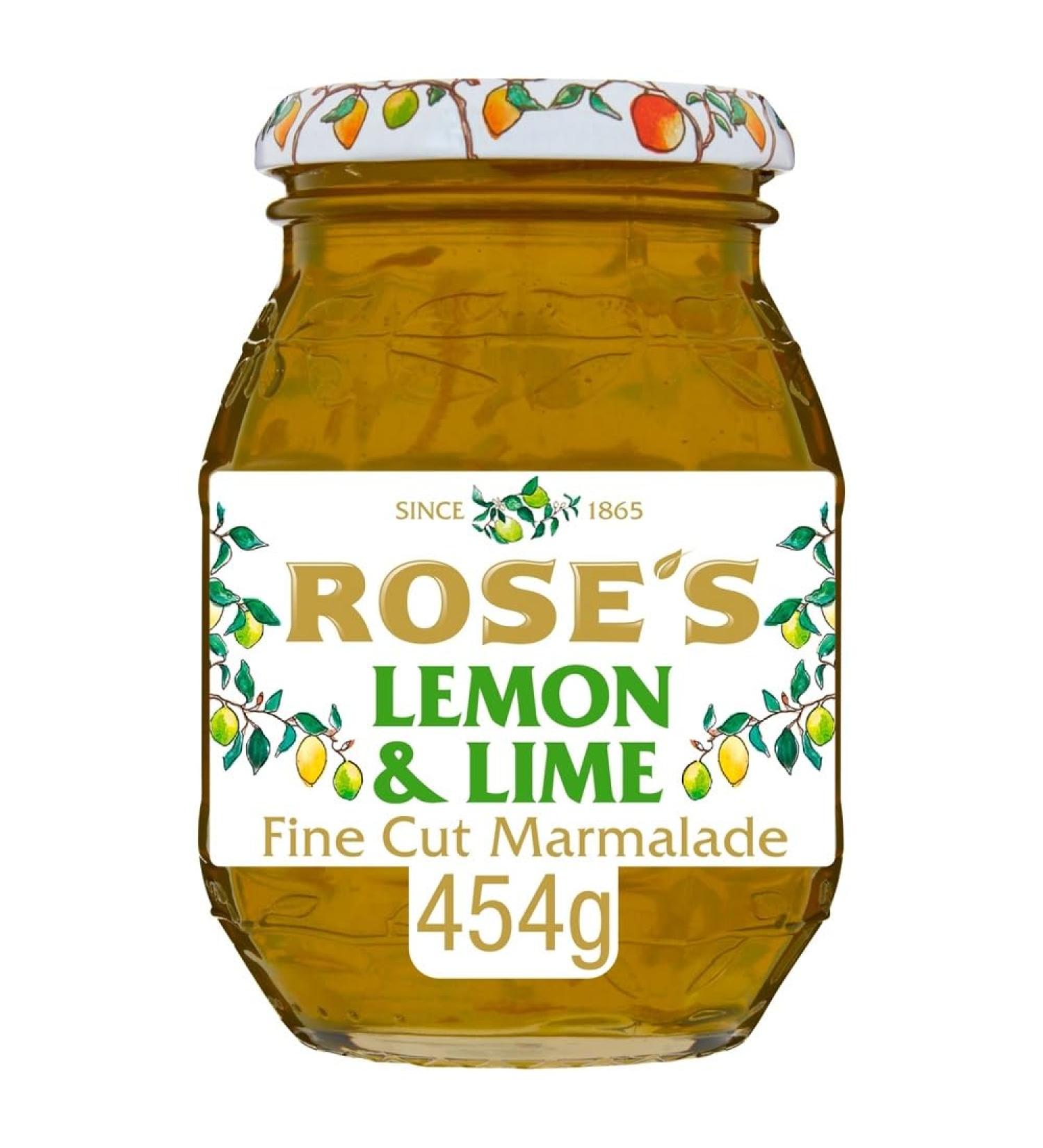 Rose's Fine Lemon Lime Jam (454g) (Pack of 2) - Buy Online on GoSupps.com