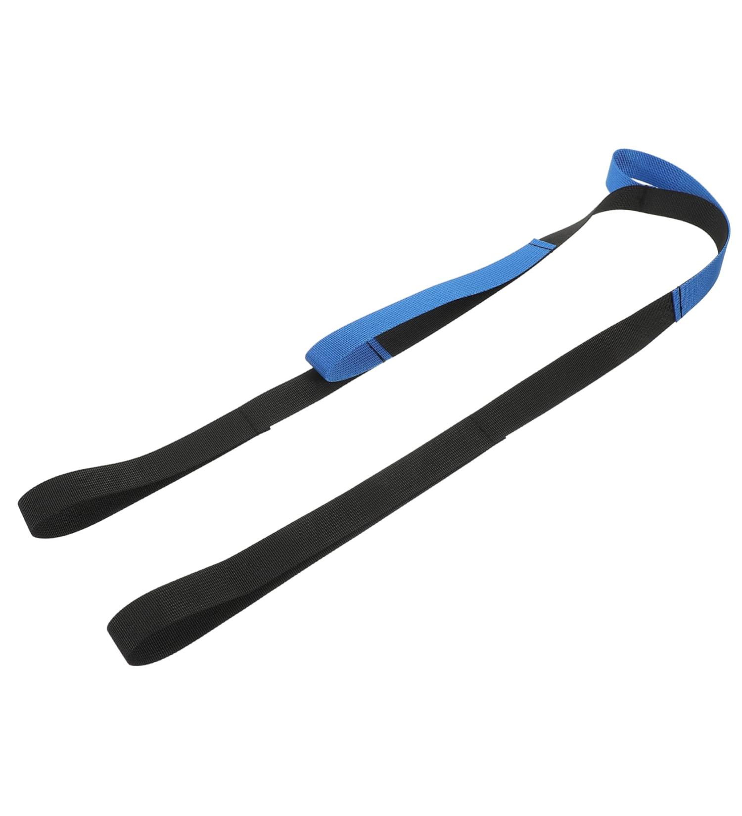 Leg Lift Training Belt | Versatile Leg Lifter Strap for Elderly & Post-Knee Surgery | Exercise Aid in Blue 104x2.6CM - International Shipping Available - Buy Online on GoSupps.com