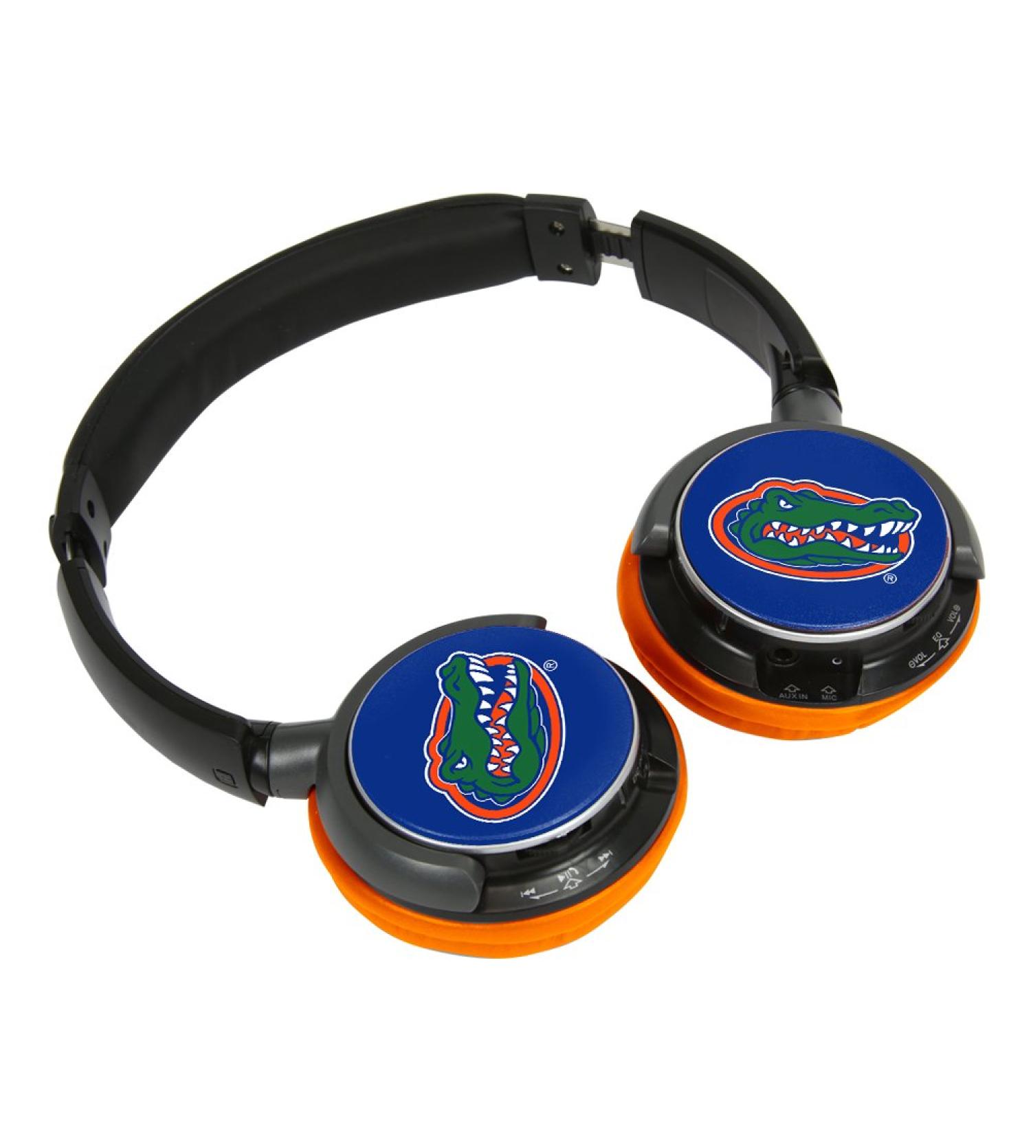Florida Gators Bluetooth Headphones by AudioSpice - NCAA Sonic Jam - Buy Online on GoSupps.com