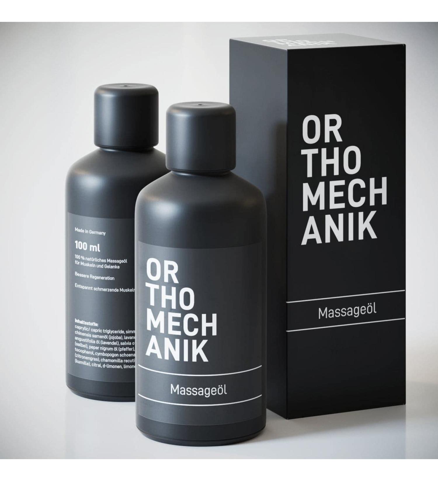 Orthomechanics Massage Oil - Premium Pain Relief & Relaxation | Shop Internationally - Buy Online on GoSupps.com