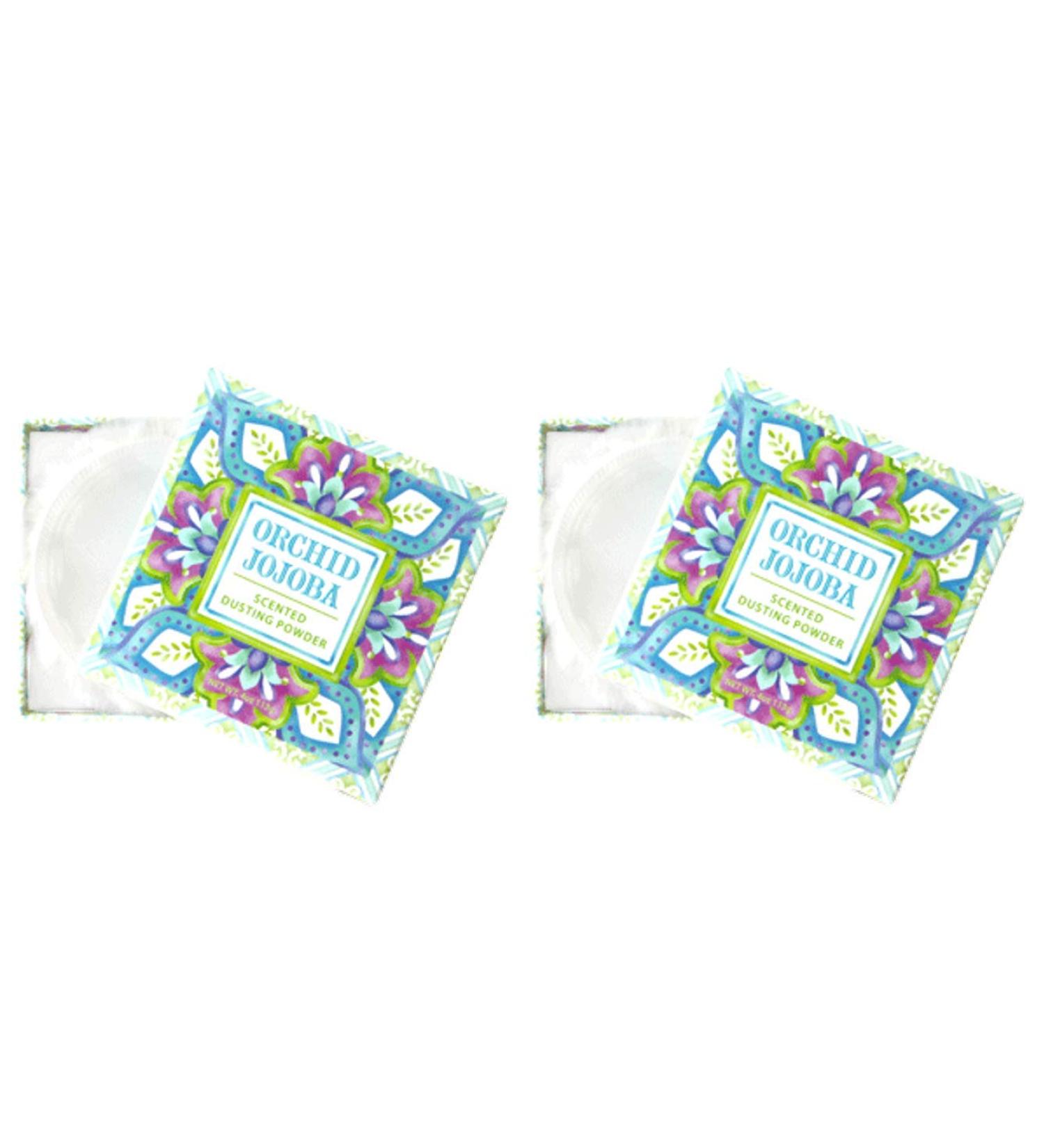 Greenwich Bay Trading Co. Dusting Powder Set of Two (Set of Two Orchid Jojoba) - Buy Online on GoSupps.com