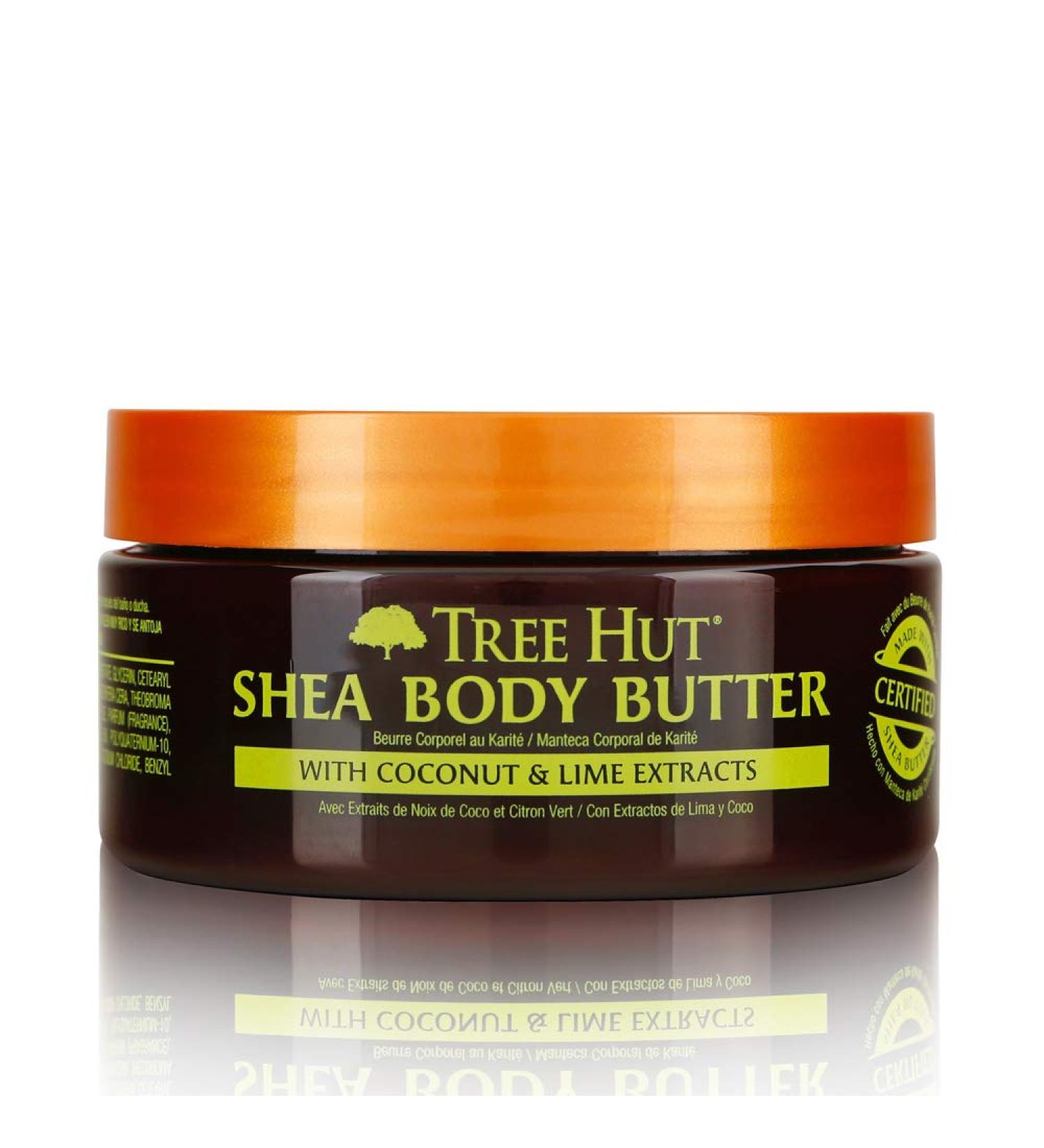 Tree Hut Coconut Lime Shea Body Butter 7oz | Intense Hydrating 24-Hour Moisturizer - Buy Online on GoSupps.com
