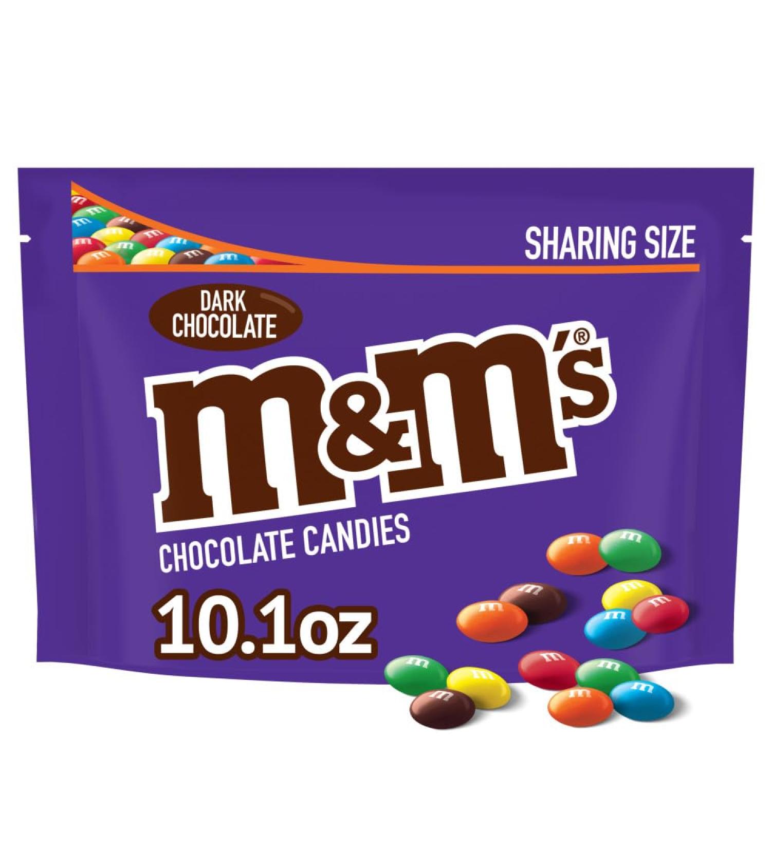 M&M'S Dark Chocolate Candy Sharing Size 10.1-Ounce Bag - Buy Online on GoSupps.com