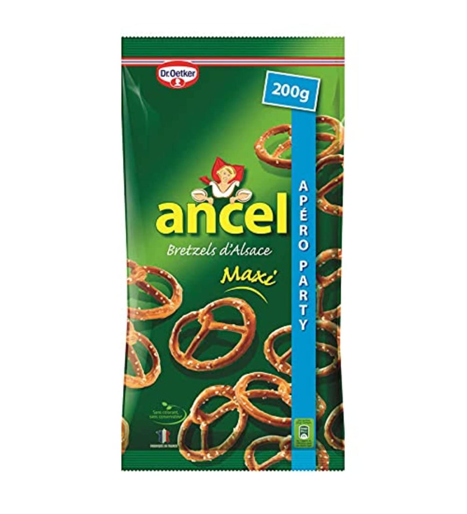 Ancel Pretzels d'Alsace Salted Biscuits 200 g