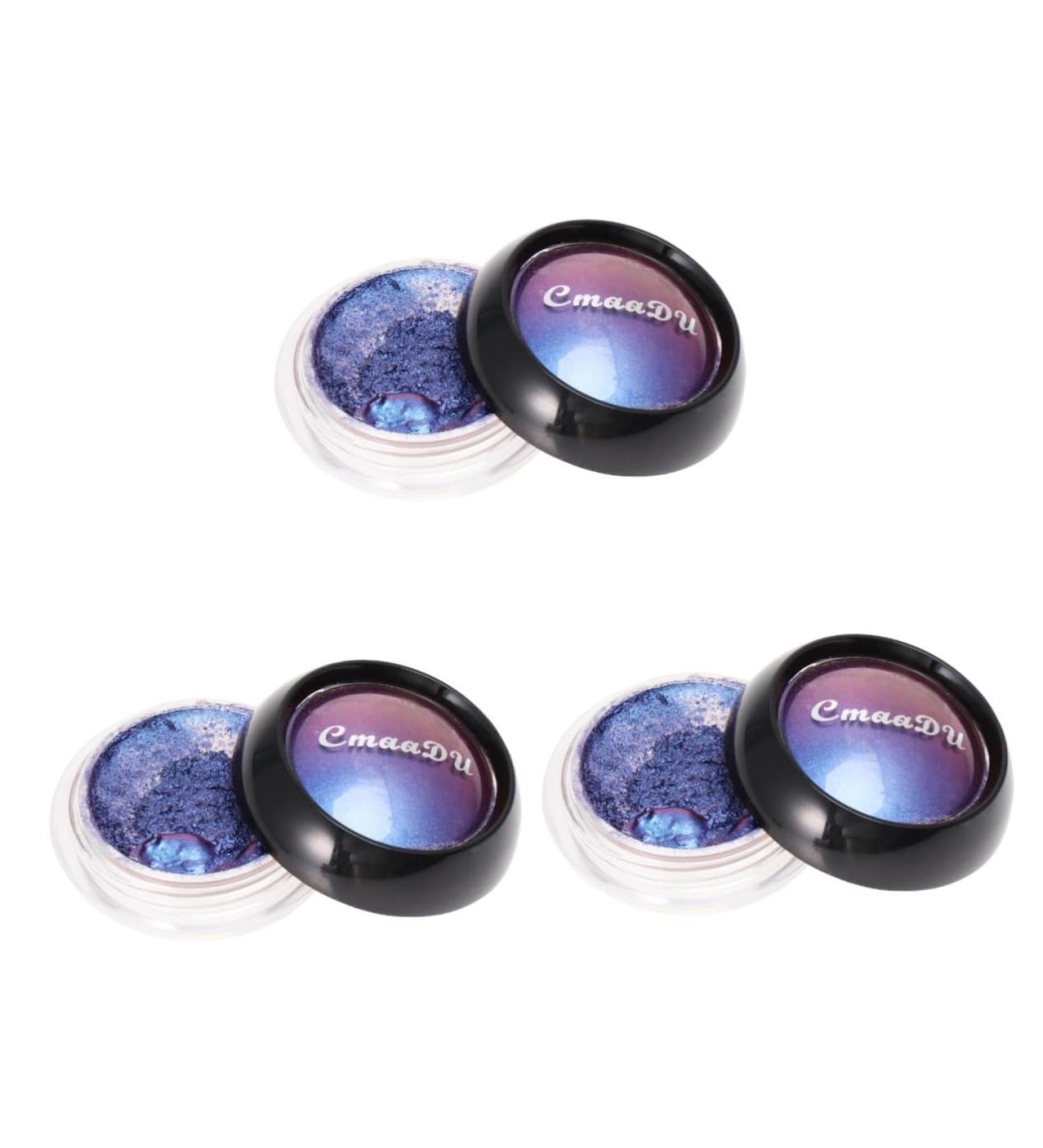Angoily 3pcs Eye Shadow Eyeshadow Makeup Cosmetic Bright Light 1 count (Pack of 1) Bluex3pcs - Buy Online on GoSupps.com