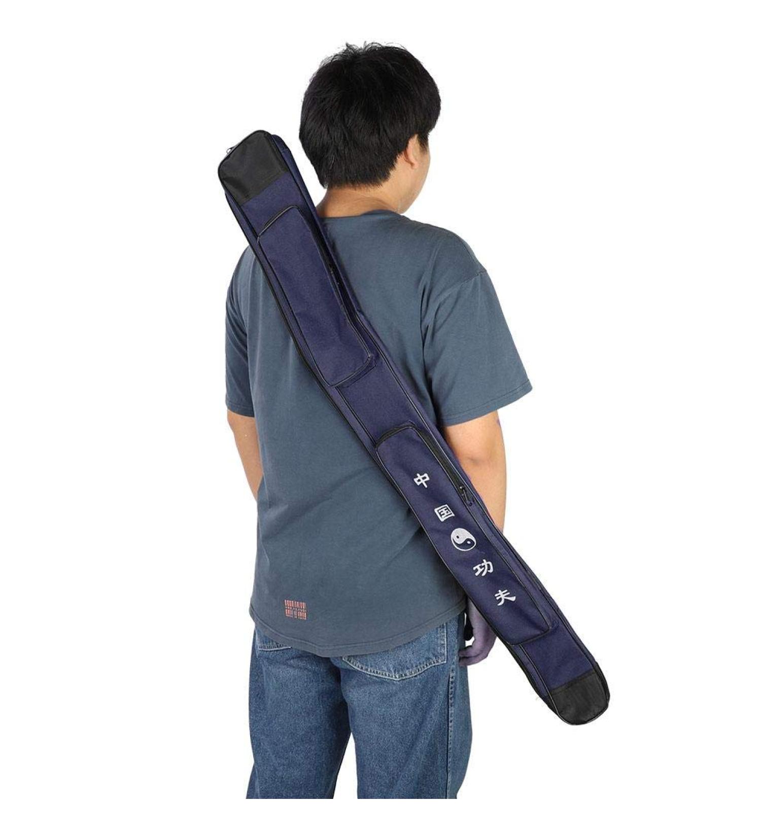 Blue Lightweight Single-Layer Sword Bag - Durable & Multifunctional Case for Martial Arts Swords - Buy Online on GoSupps.com