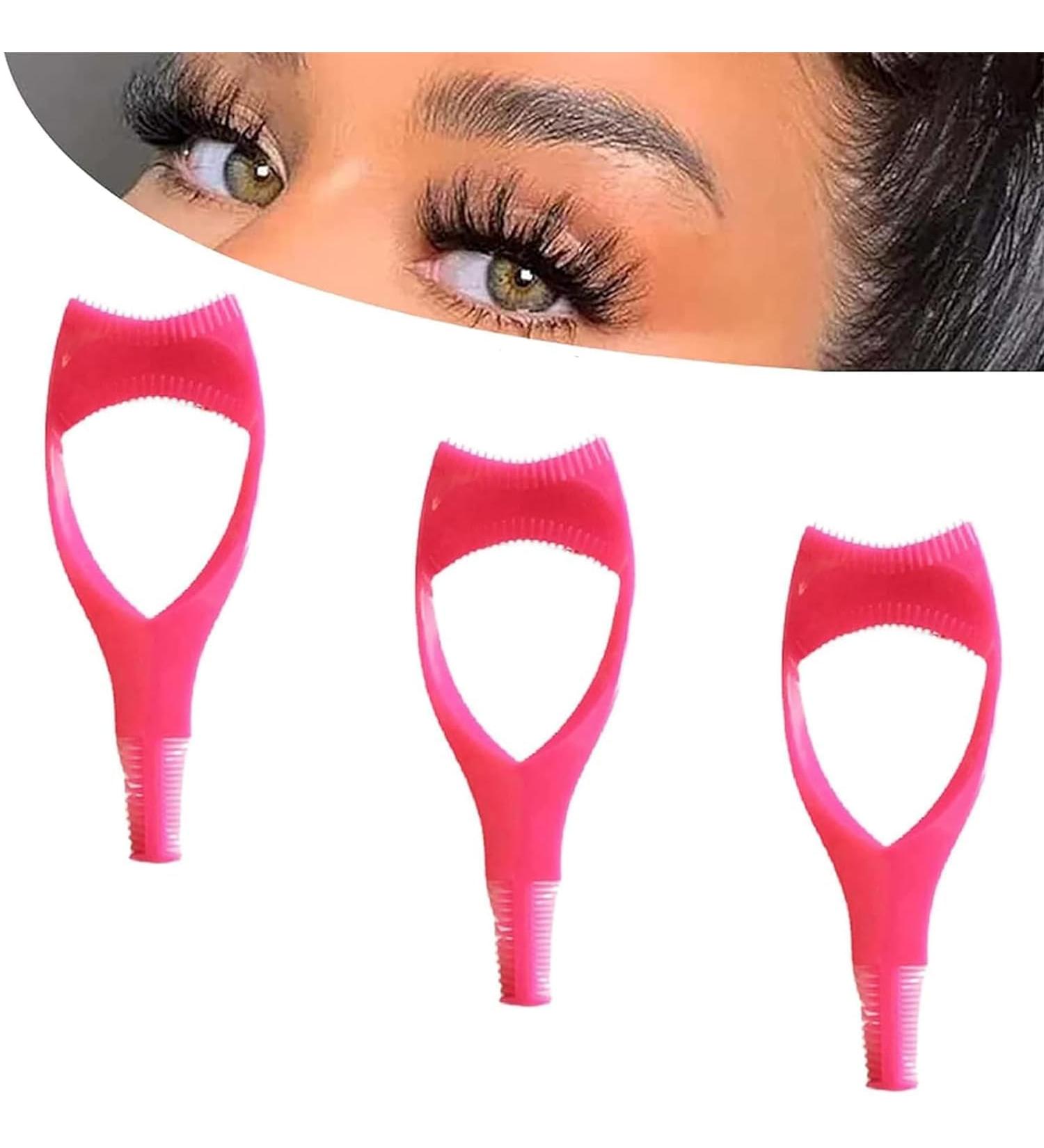 Lashmate Precision Applicator Nyovia Eyelash 3in1 Eyelashes Tools Mascara Shield Applicator Guard False Lash Separator Applicator Brush Conversatioy Eyelash Tool (3PCS Red) - Buy Online on GoSupps.com