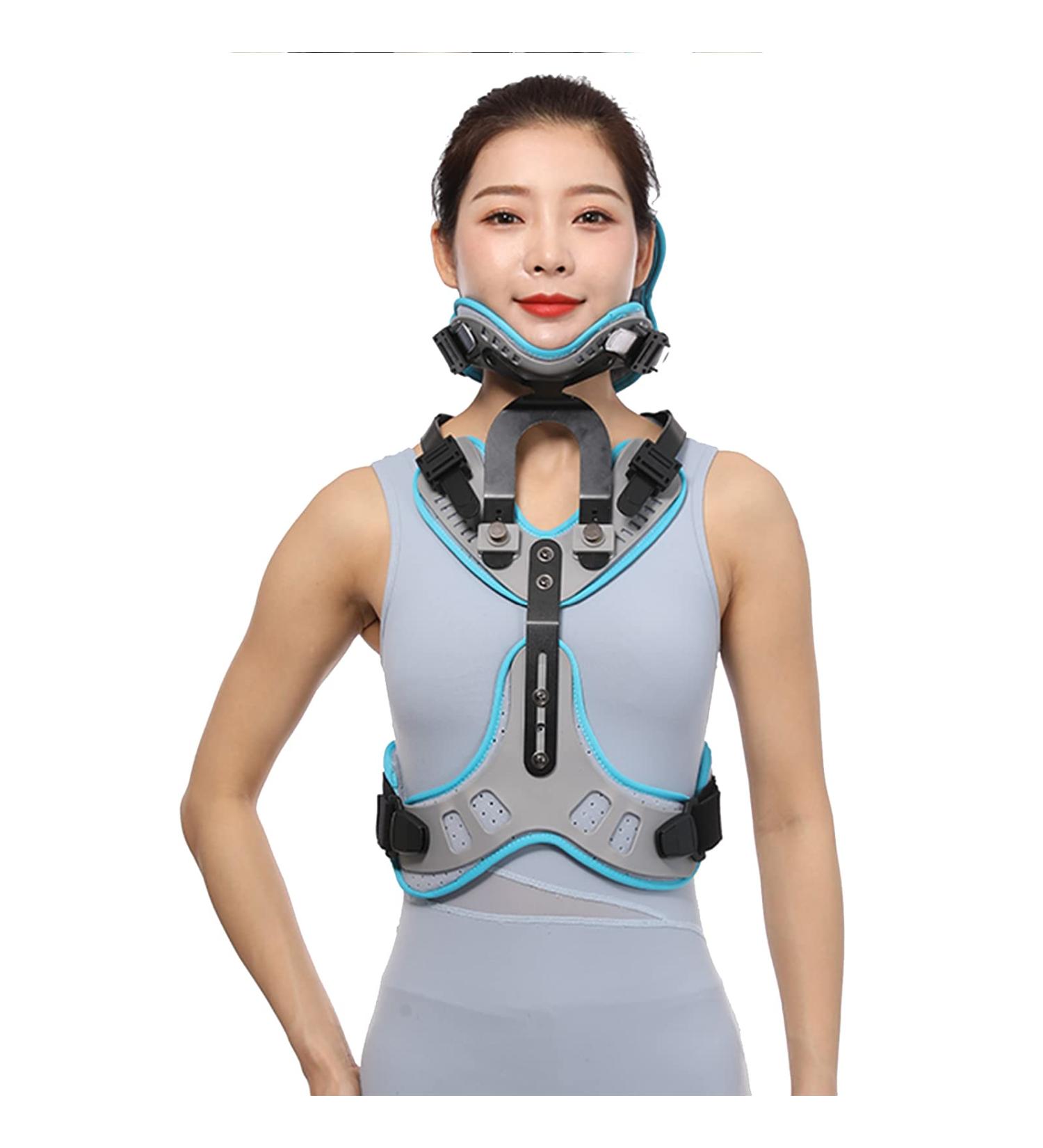 Adjustable Orthesen Hals Breast Halo Clip - Neck Traction & Prostheses for Support | International Shipping Available - Buy Online on GoSupps.com