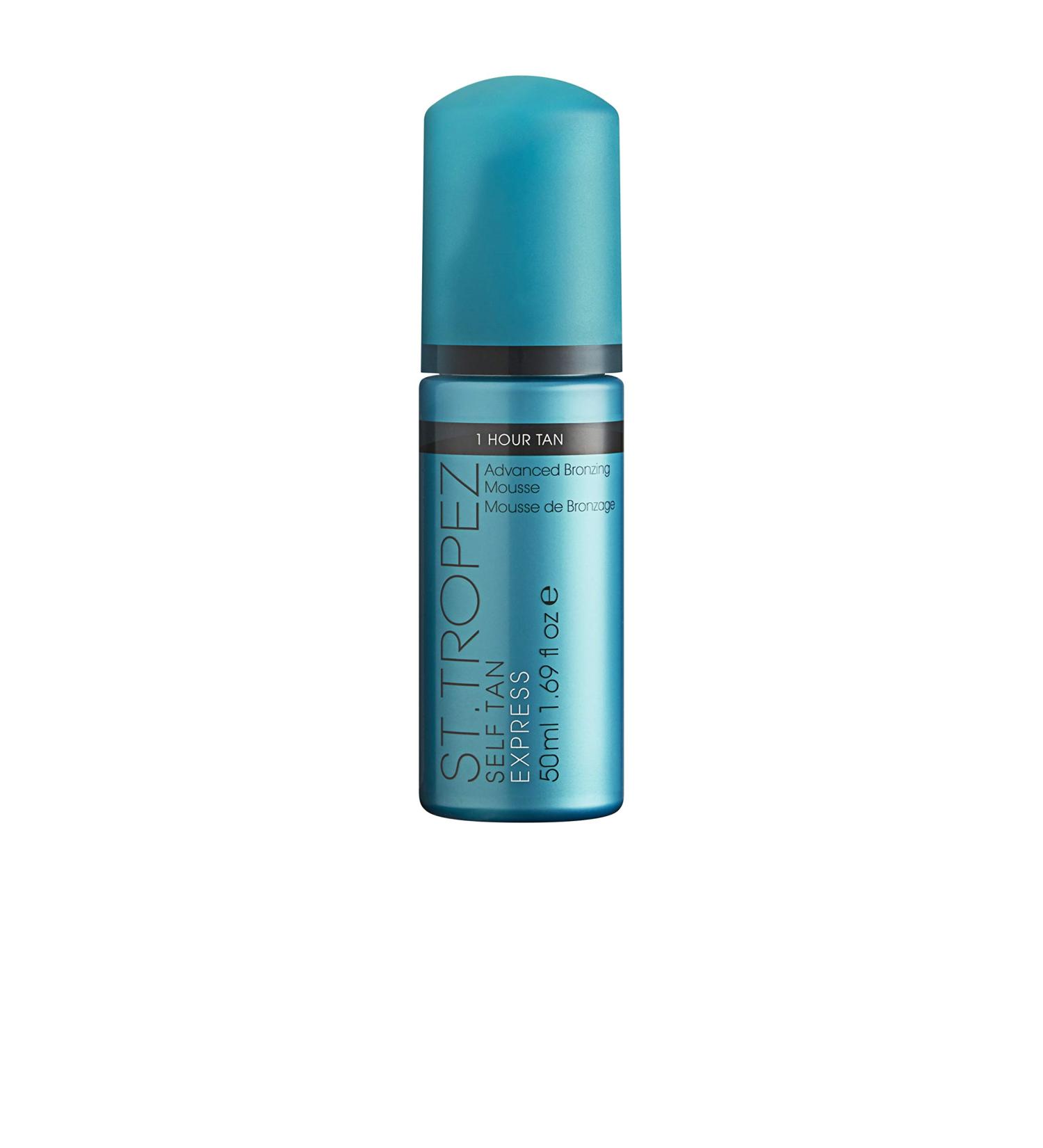 St Tropez Self Tan Express Bronzing Mousse 50ml - Fast-Acting Streak-Free Tanner for a Natural Glow - International Shipping Available - Buy Online on GoSupps.com