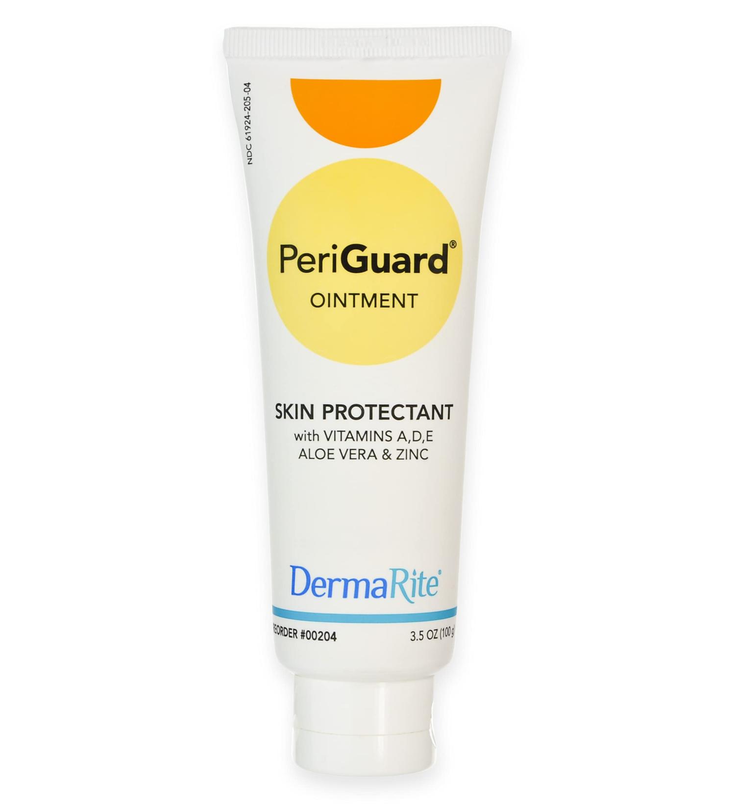 PeriGuard Skin Protectant Ointment - Vitamin A D E Aloe Vera Zinc - 3.5 oz Tube - Buy Online on GoSupps.com