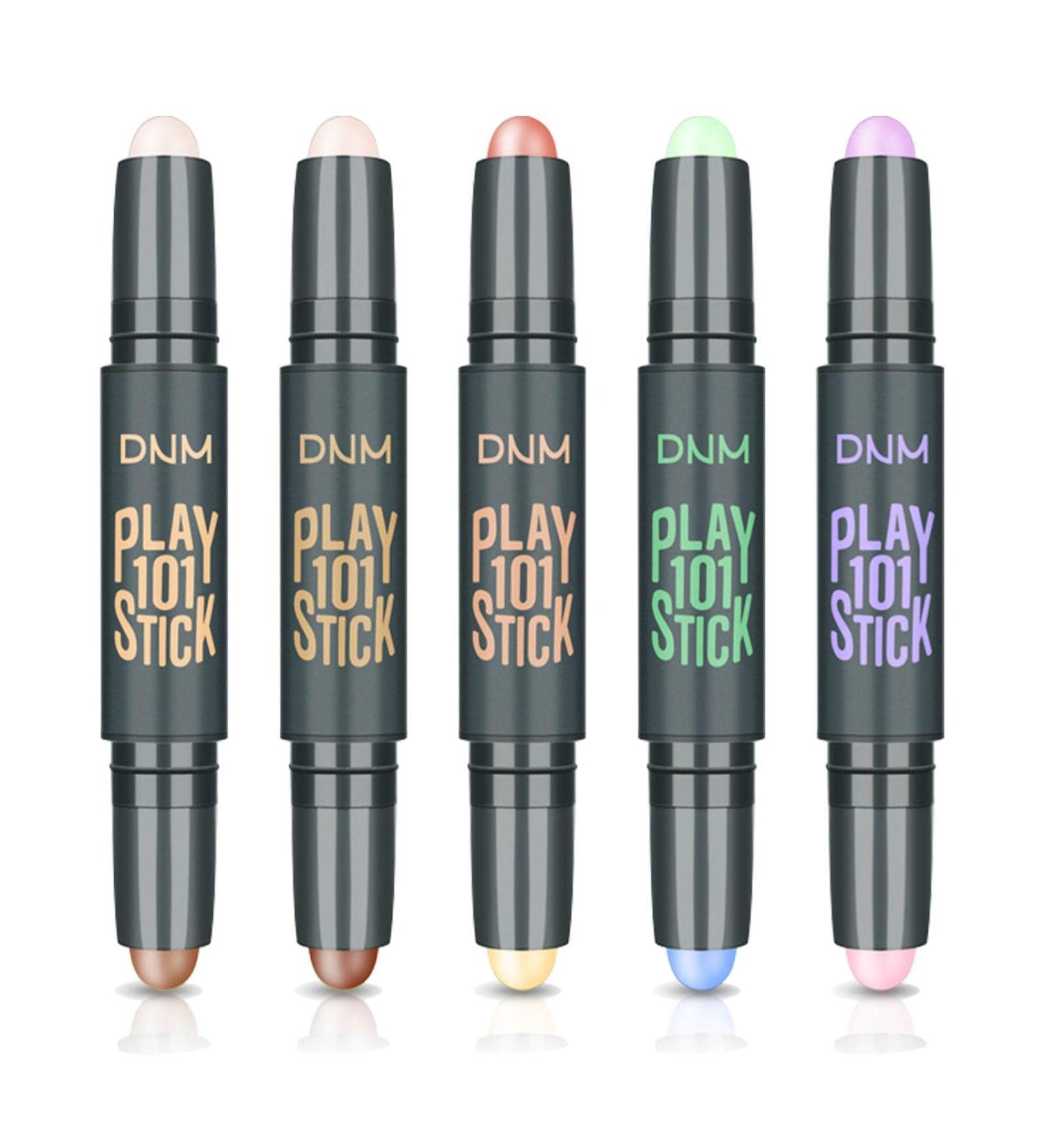 Double Head Contours Stick Makeup Set | Skin-Friendly and Suitable for Sensitive Skin - 2 in 1 Body Makeup Shading Stick Concealer Stick Uwariloy - Buy Online on GoSupps.com