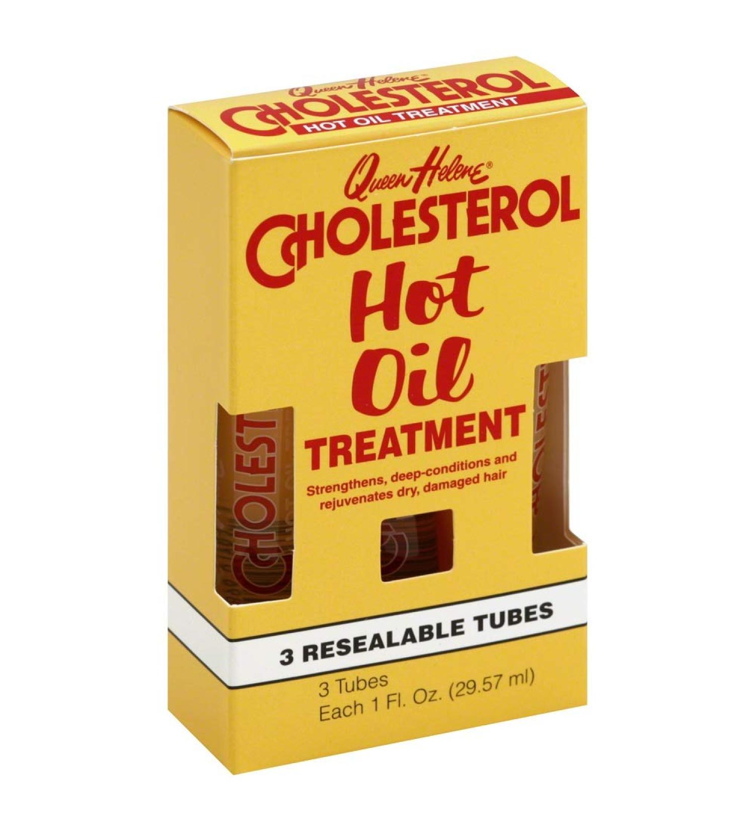 Queen Helene Queen Helene - Cholesterol Hot Oil 30ml Tubos Treatment 3 Pcs