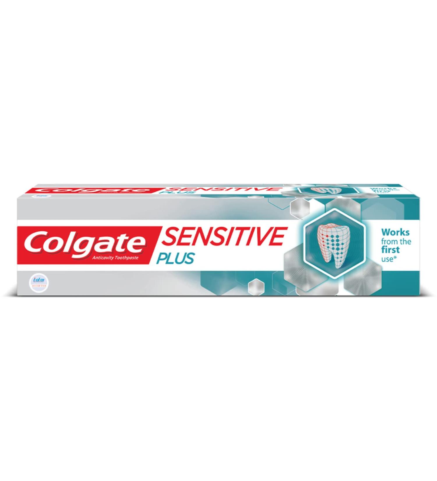 Colgate Sensitive Plus Toothpaste - 70g | Soothes Sensitivity - Buy Online on GoSupps.com