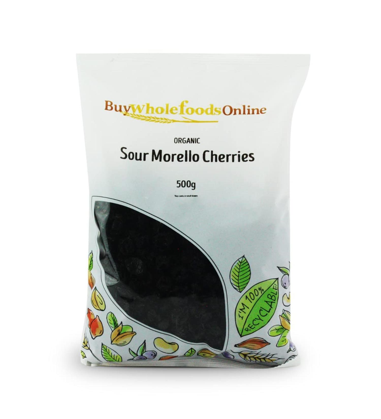Organic Morello Cherries (Sour) 500g (BWFO)