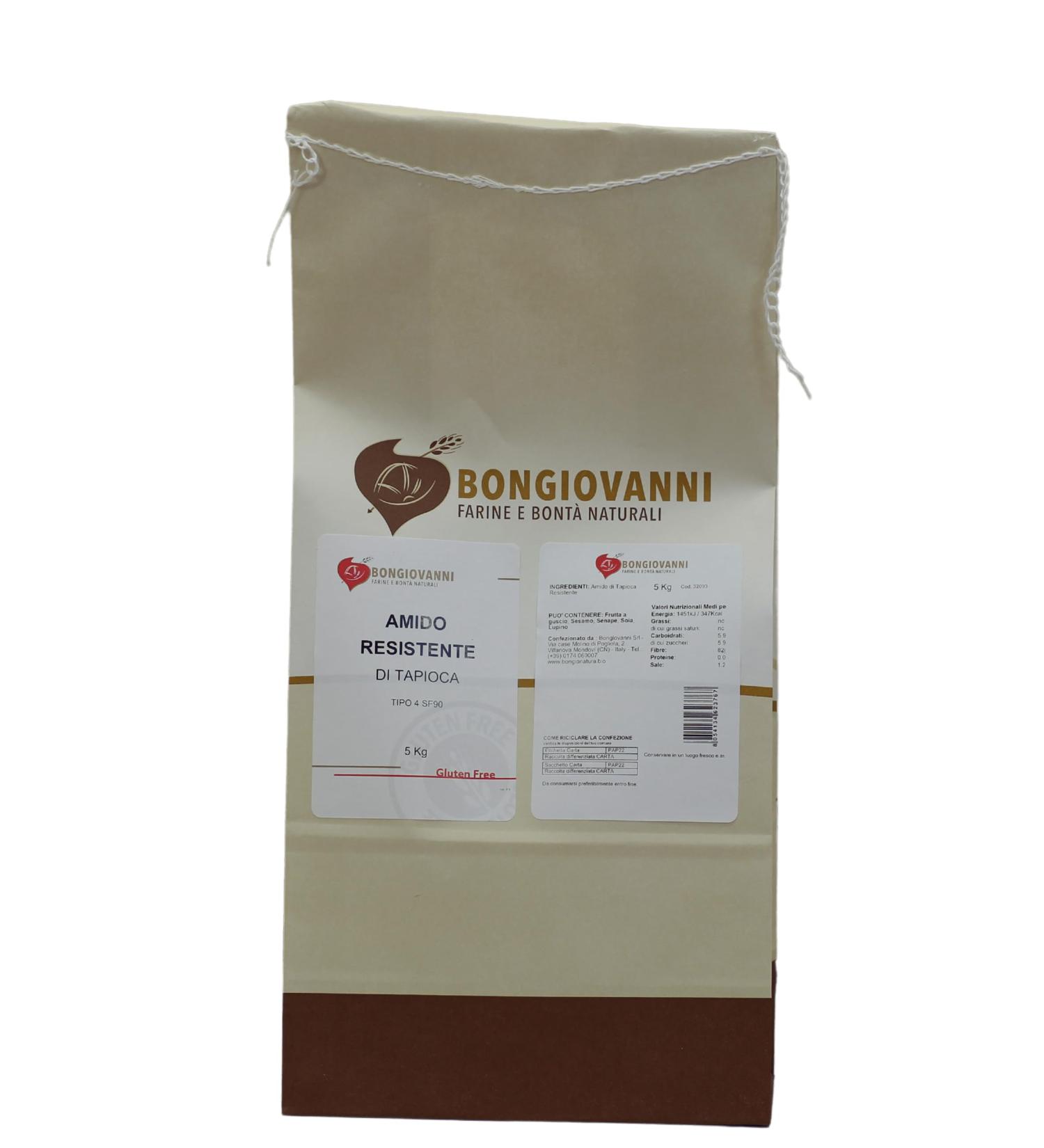 Bongiovanni Natural Wheat starch robust 5 kg