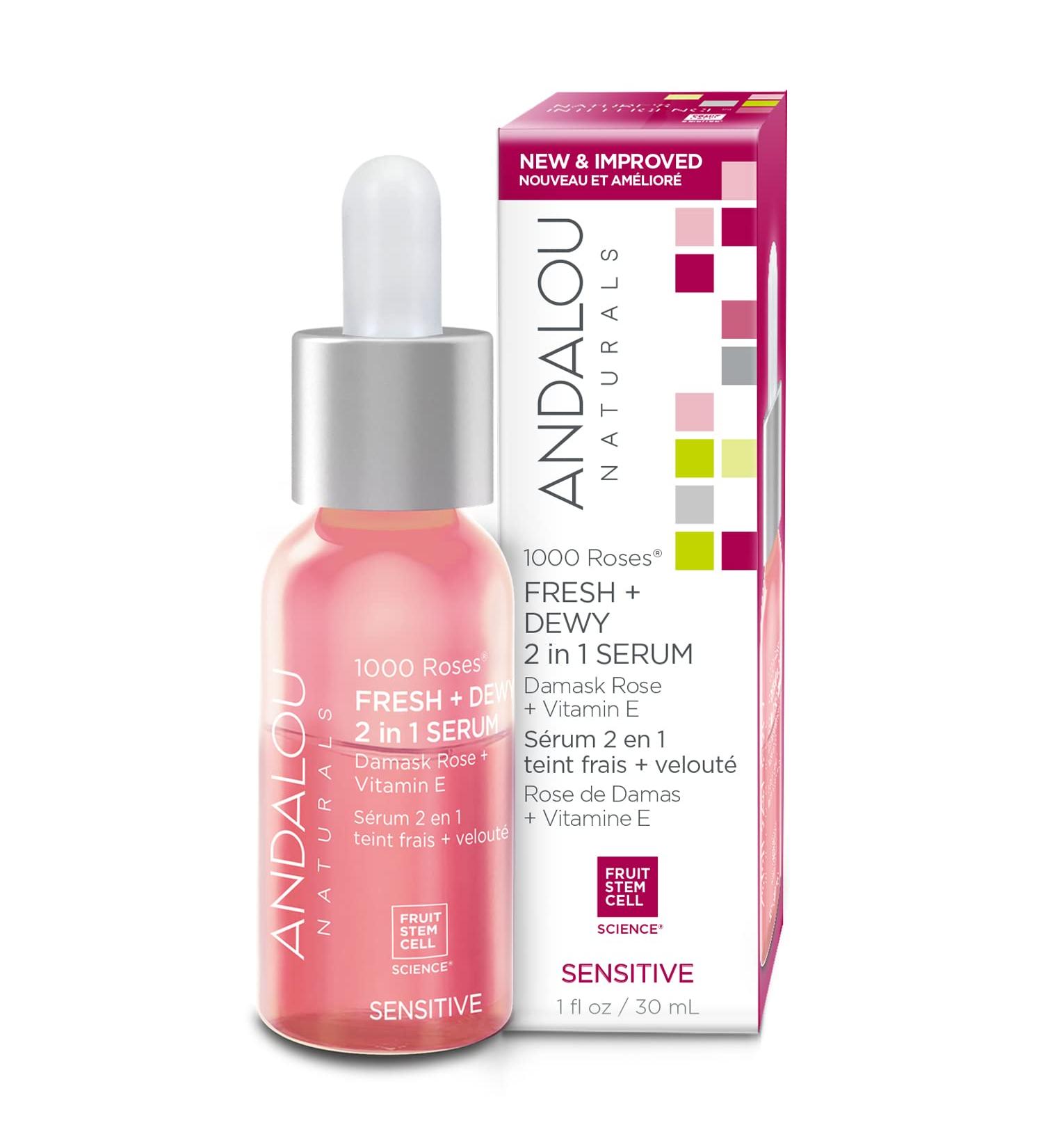 1000 ROSES Fresh + Dewy 2 in 1 Serum | Revitalize Your Skin | International Shipping Available - Buy Online on GoSupps.com