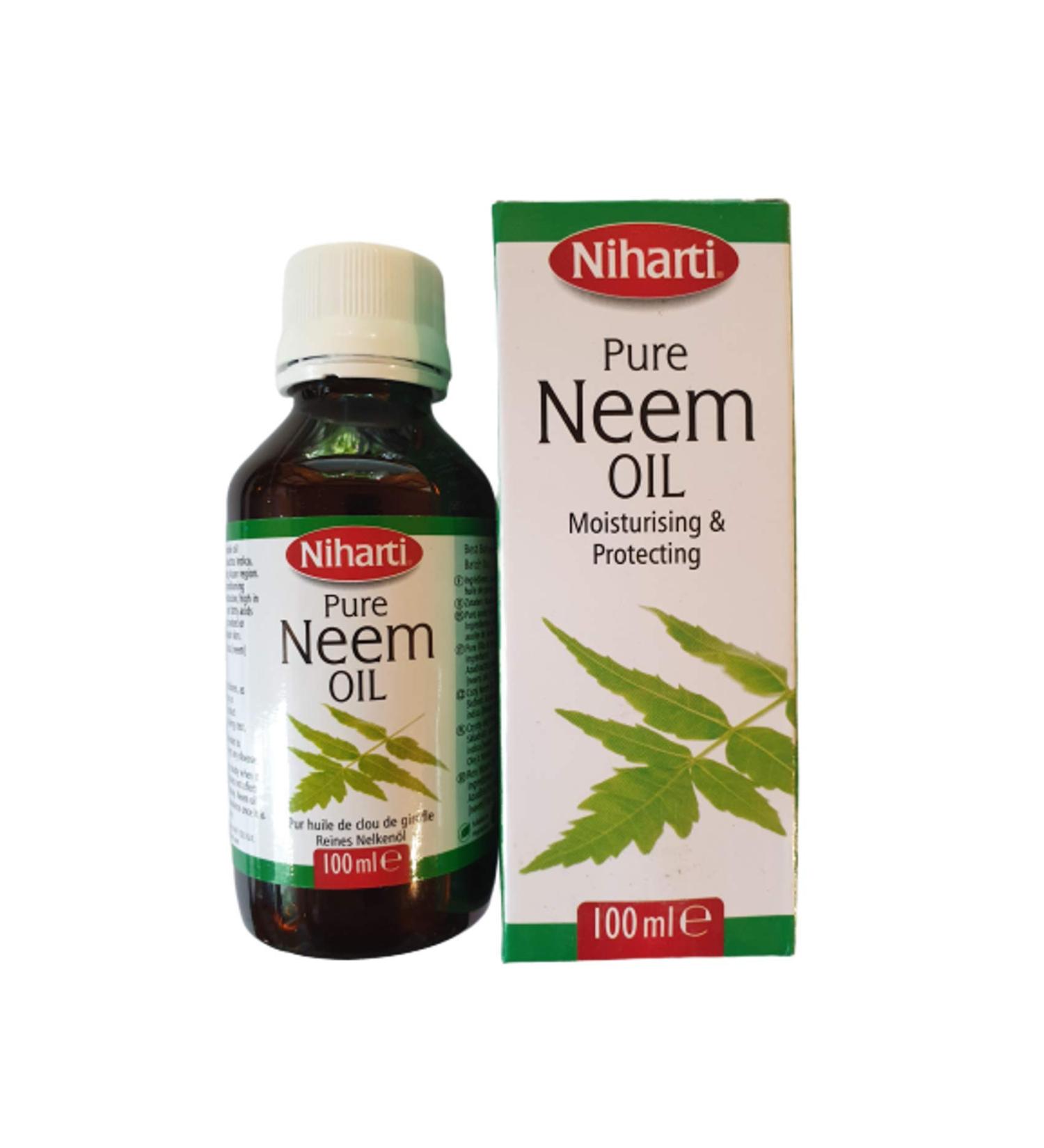 Niharti Pure Neem Oil 100ml - Buy Online on GoSupps.com