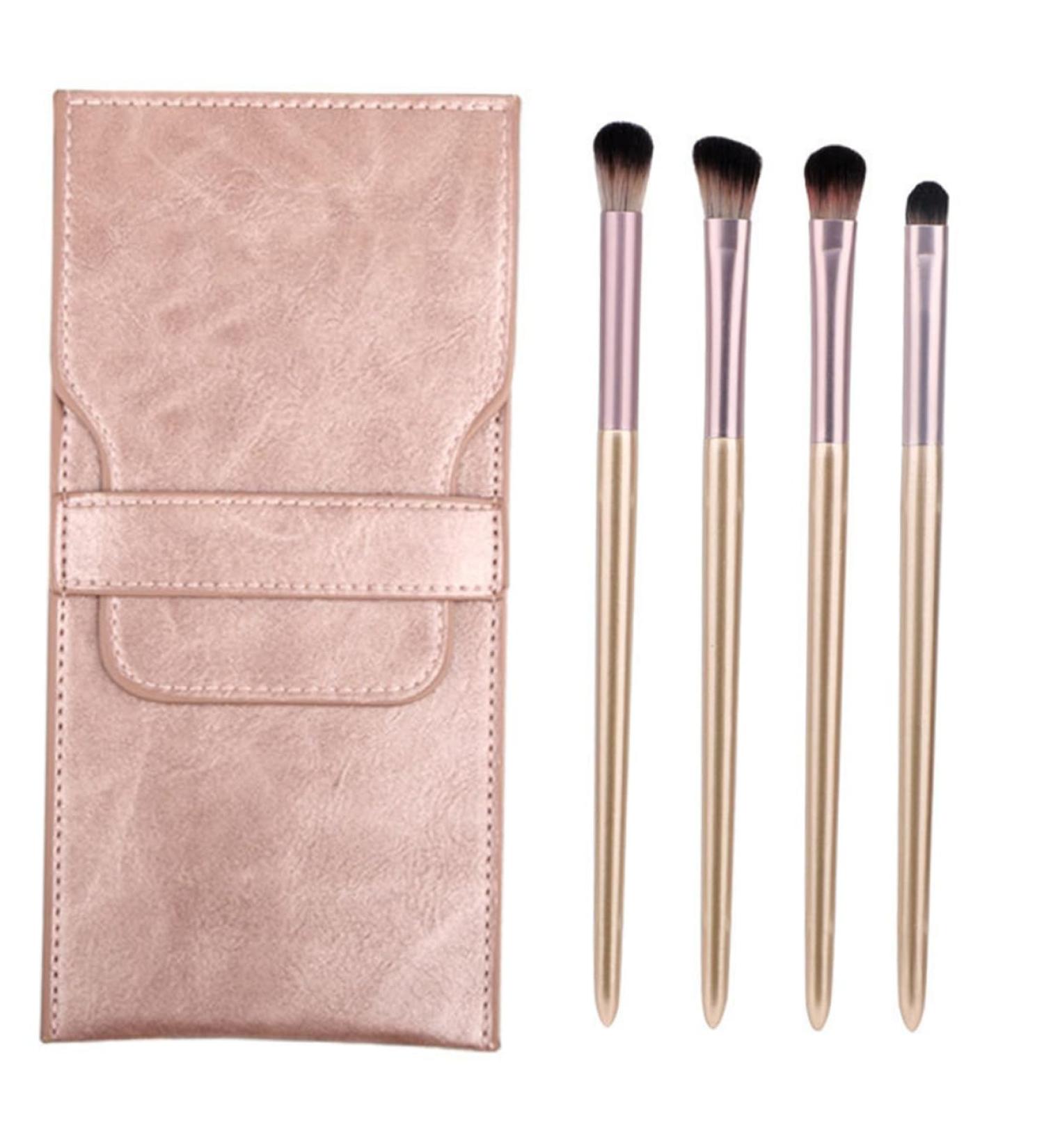 VINTORKY 1 4pcs Eye Makeup Brushes Beauty Brush Beauty Kits Eye Shade Brush Cosmetic Brush Pink Plastic - Buy Online on GoSupps.com
