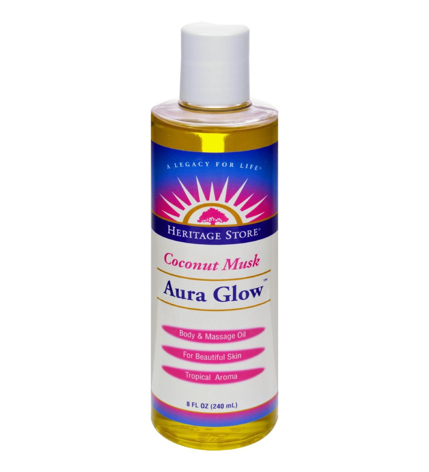Heritage Store Aura Glow Coconut Musk 8 fl oz (240 ml)