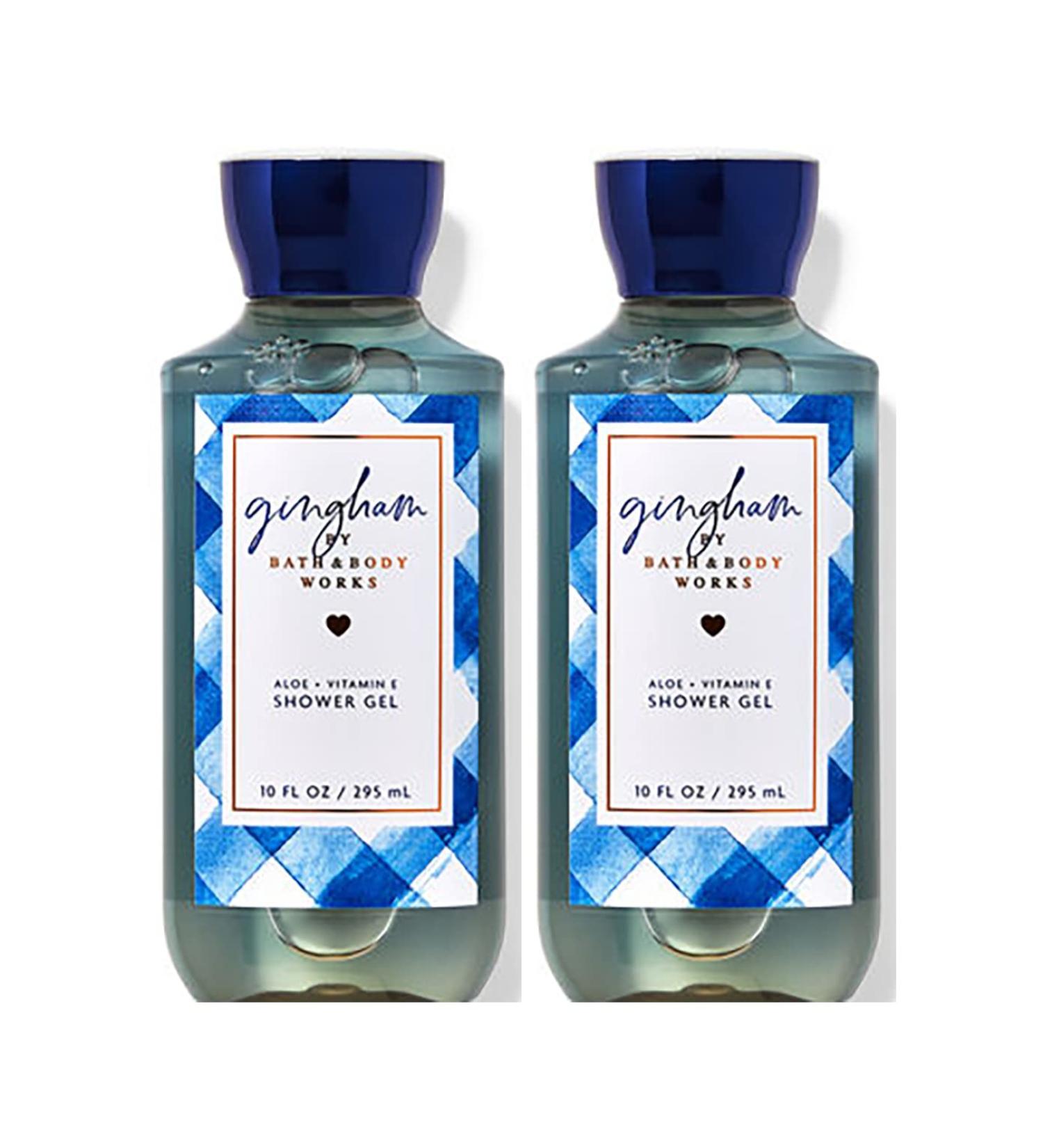 Bath and Body Works Gingham Shower Gel Gift Sets For Women 10 Oz 2 Pack (Gingham)