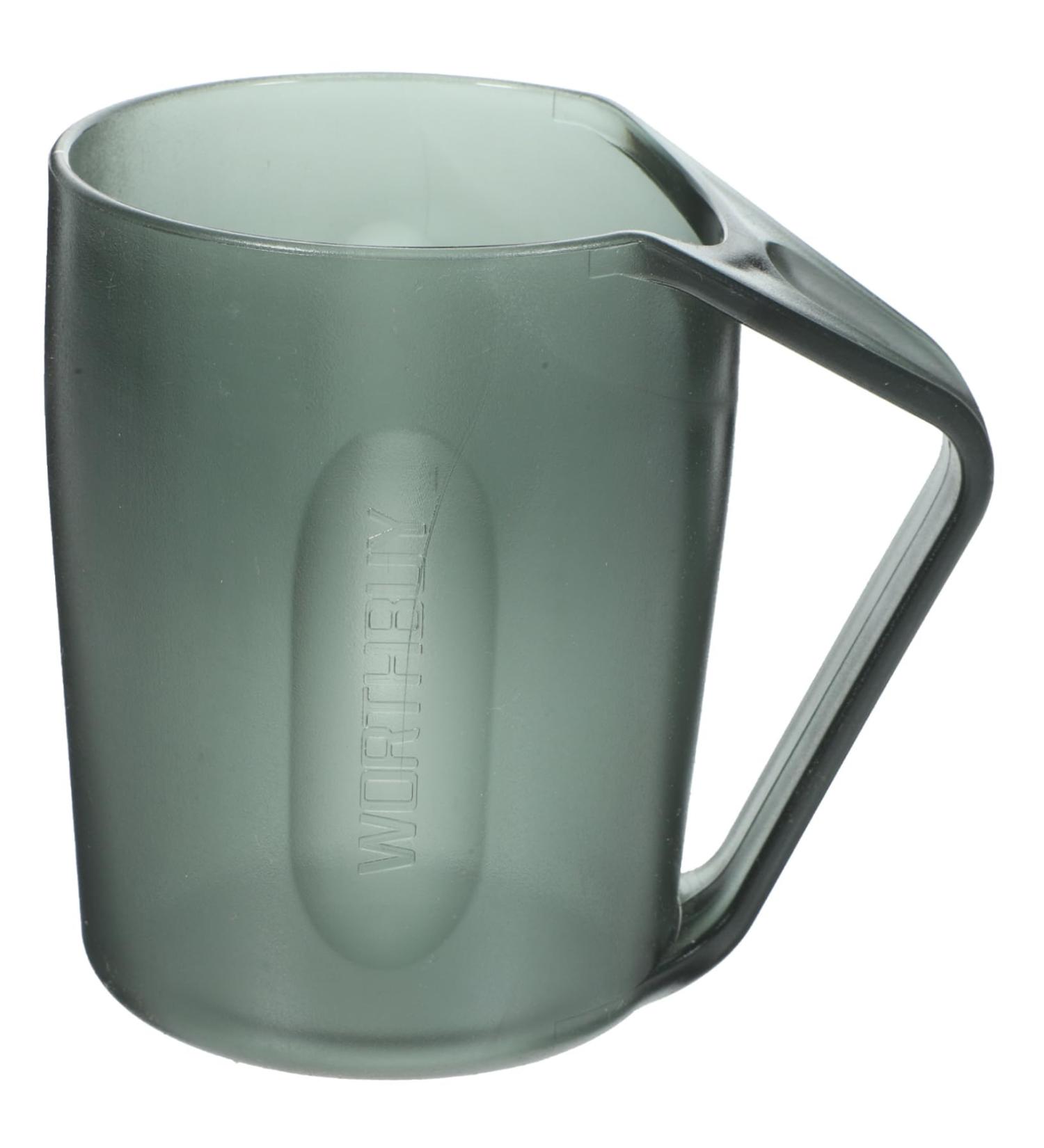 Zerodeko Toothpaste Organizer Set - Toothbrush Holder Travel Mug & Tube - Grey 8.2x10.5cm - International Shipping Available - Buy Online on GoSupps.com