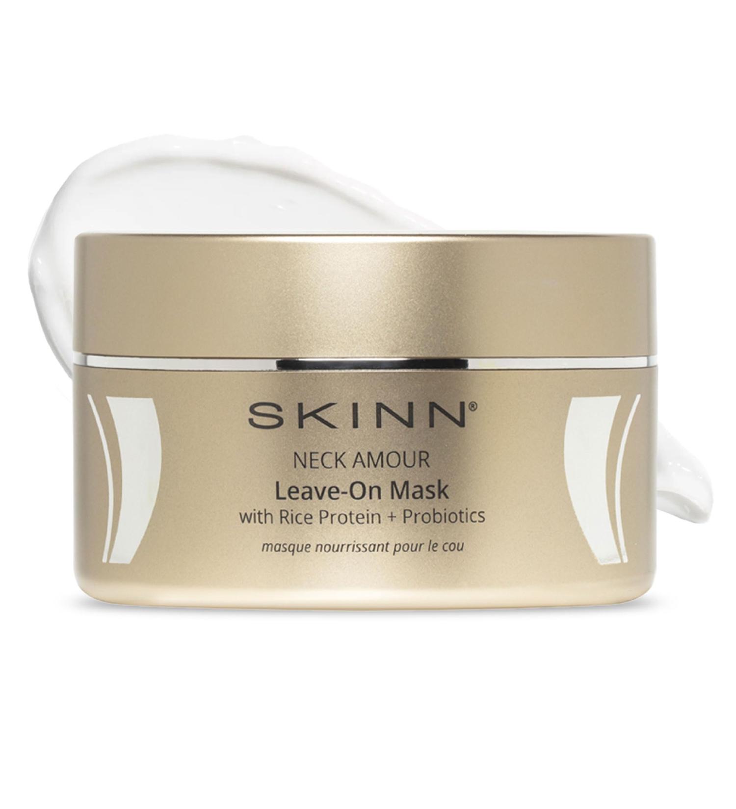 SKINN Neck Cream for Wrinkles | Firming & Tightening Neck Amour Mask - Anti-Aging Chin & Neck Lotion for Men & Women - Buy Online on GoSupps.com
