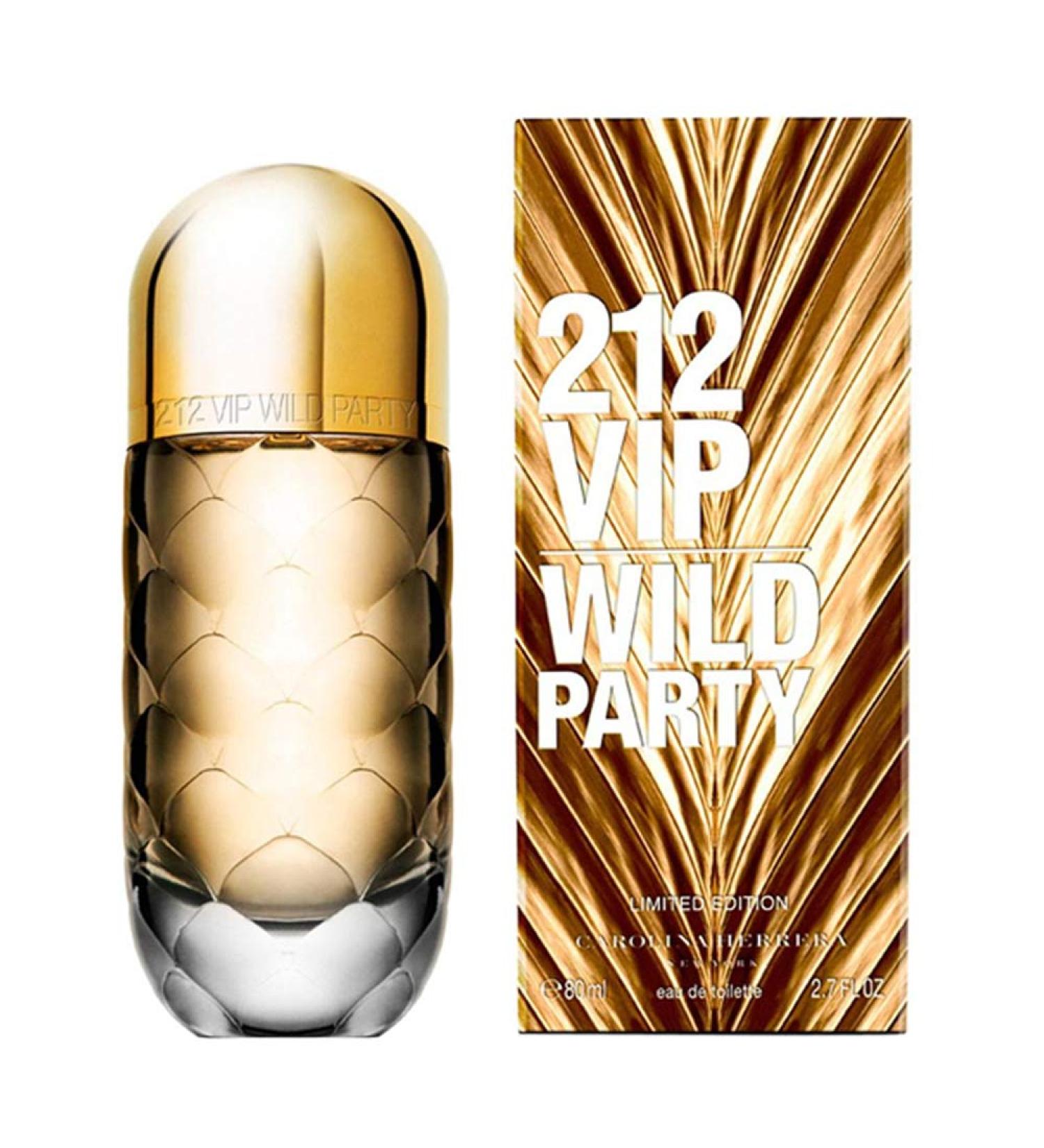 Carolina Herrera 212 VI Wild Party for Women Eau de Toilette Spray 2.7 Ounce